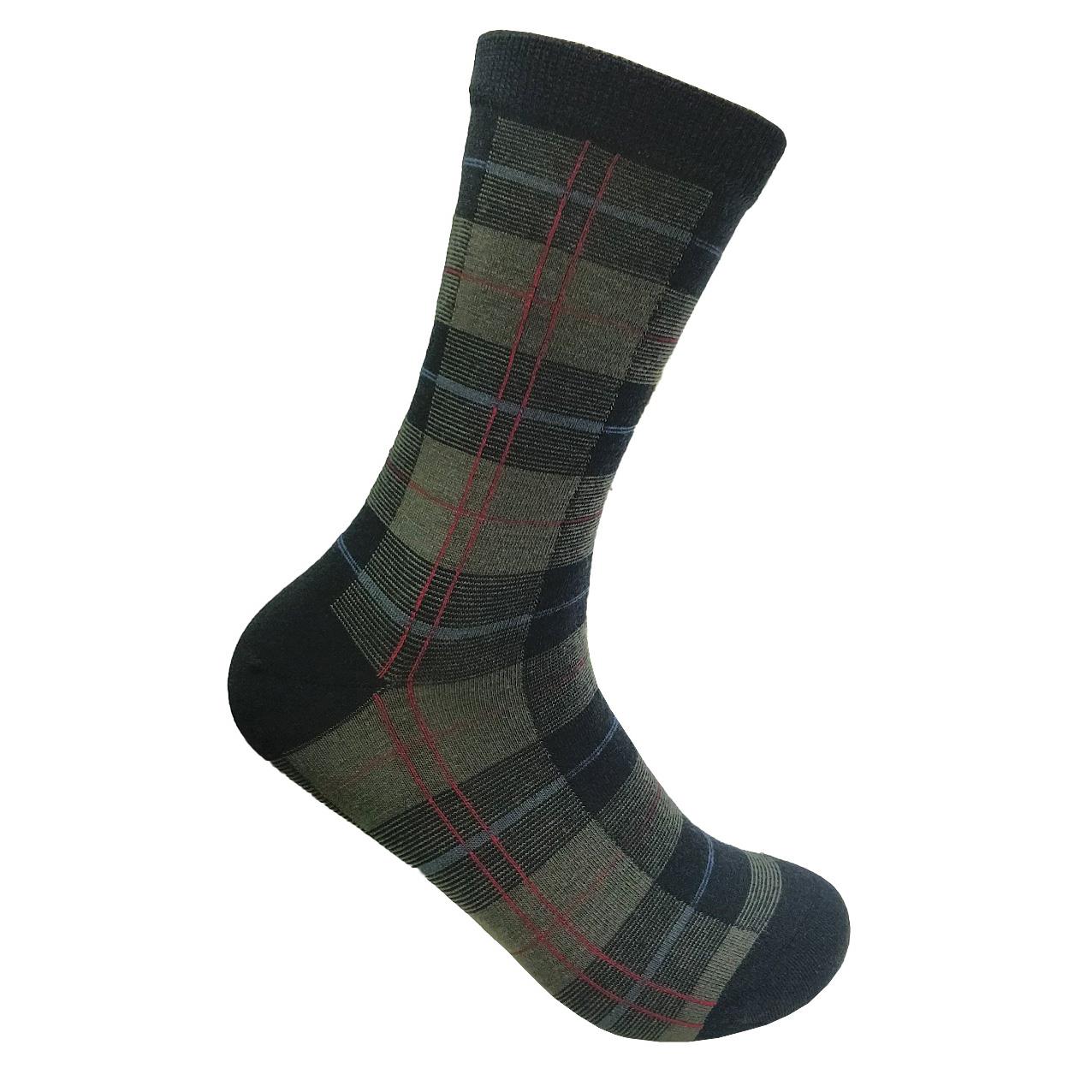 Designer Textiles Merino Tartan Sock