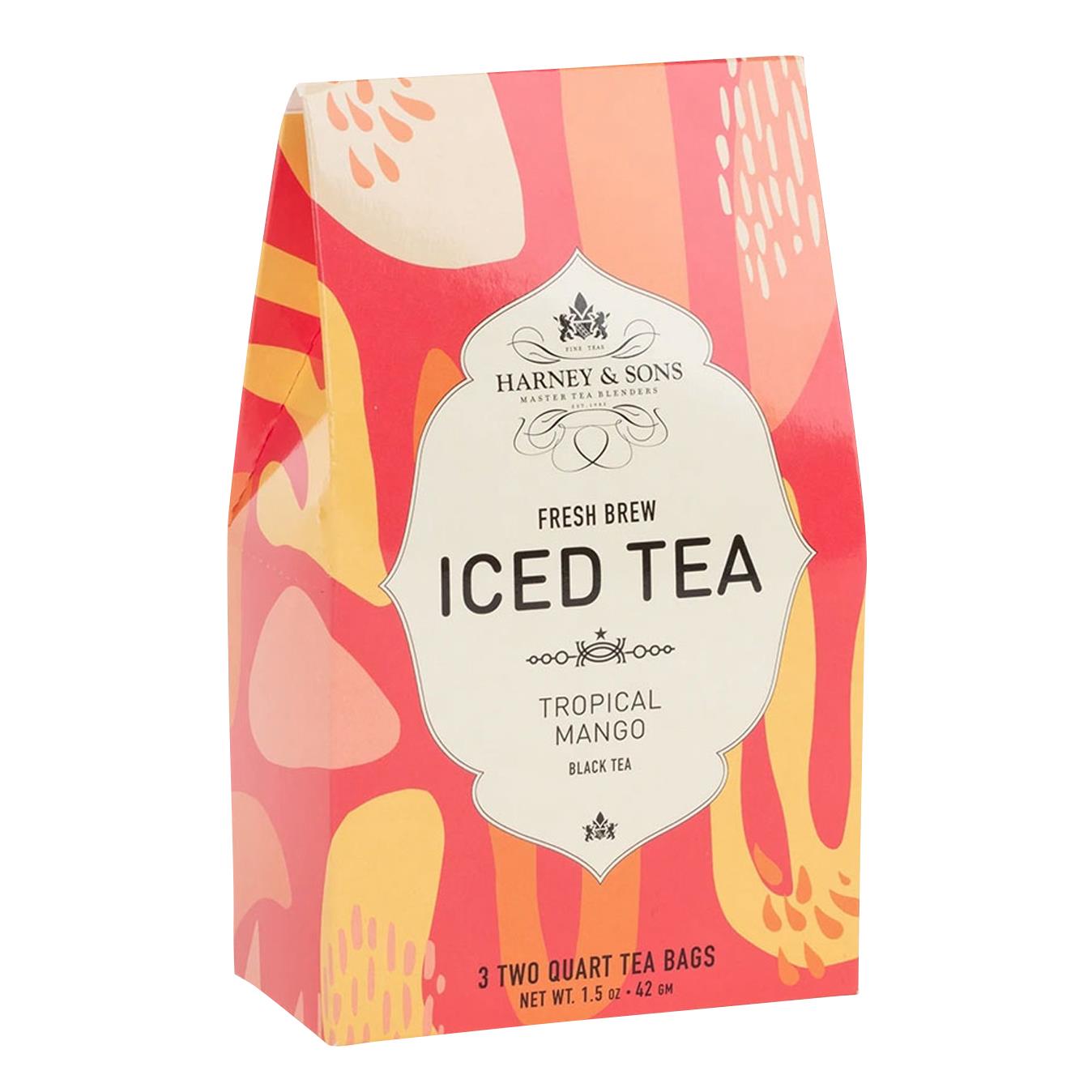 Harneys Tropical Mango Iced Tea - 3 Sachets