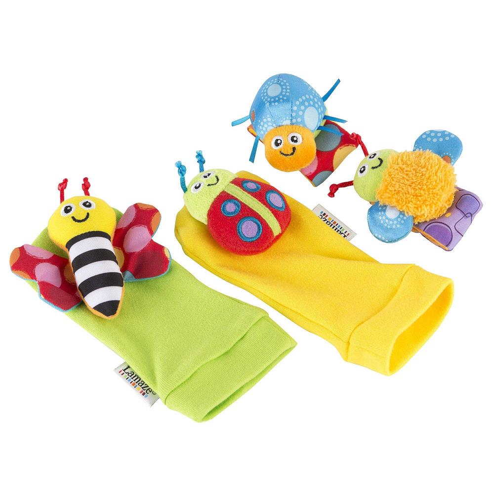 Lamaze Gardenbug Foot Finder and Wrist Rattle