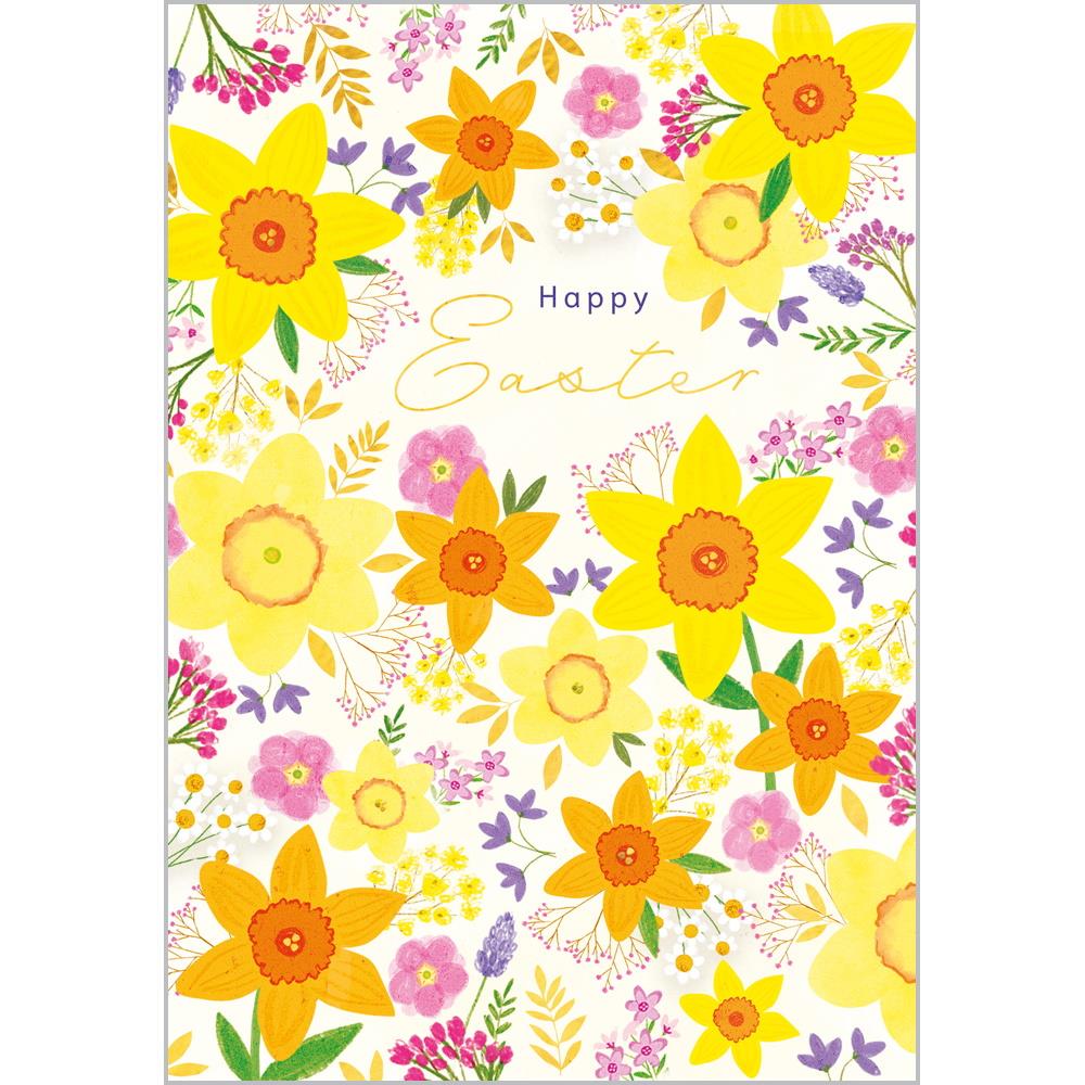 Image Gallery Daffodils Easter Card