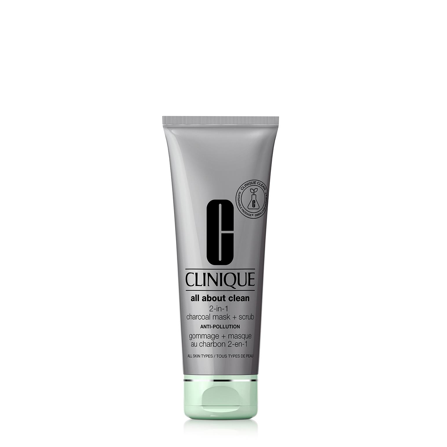 Clinique All About Clean™ 2-in-1 Charcoal Mask + Scrub