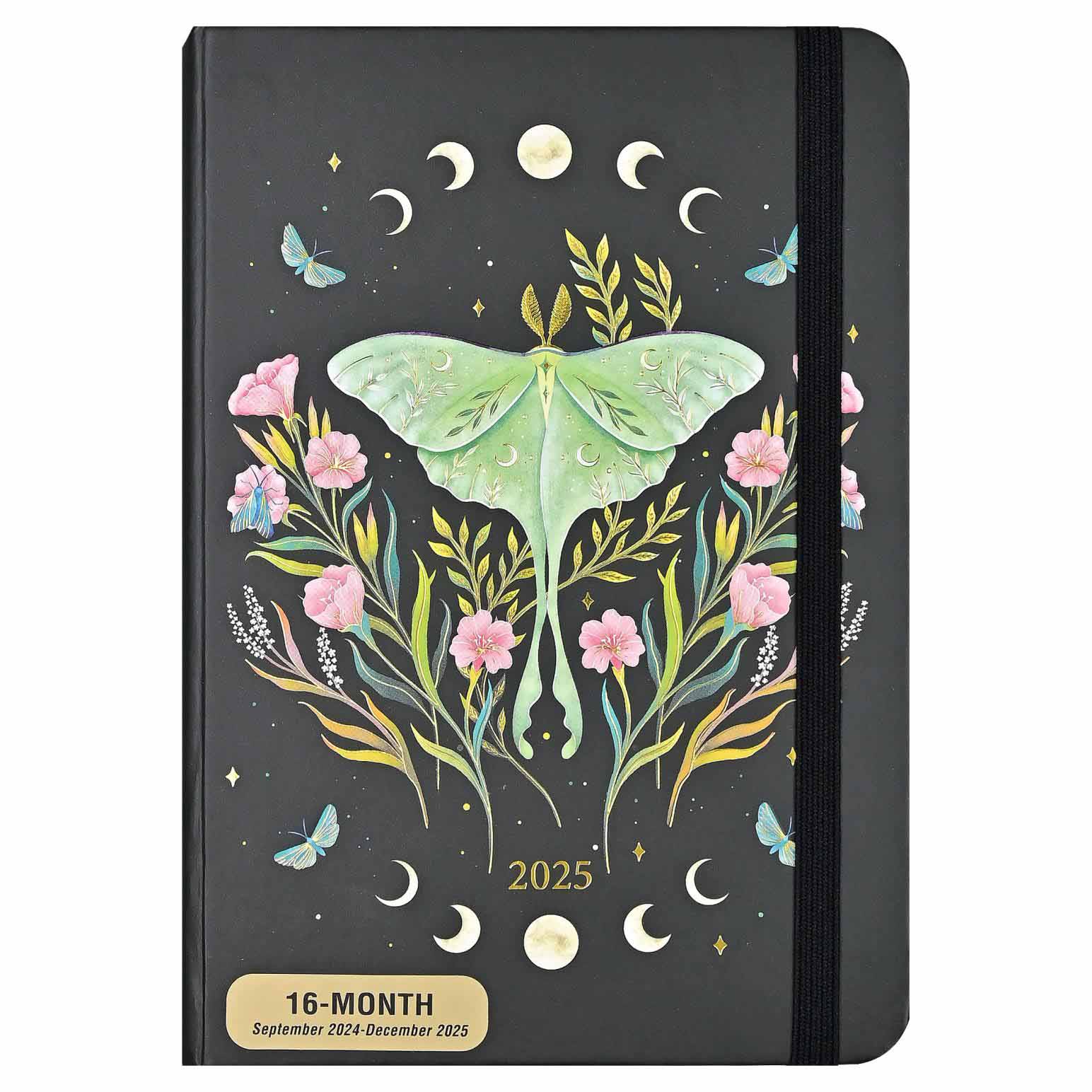 Image Gallery Luna Moth Compact Diary 2025