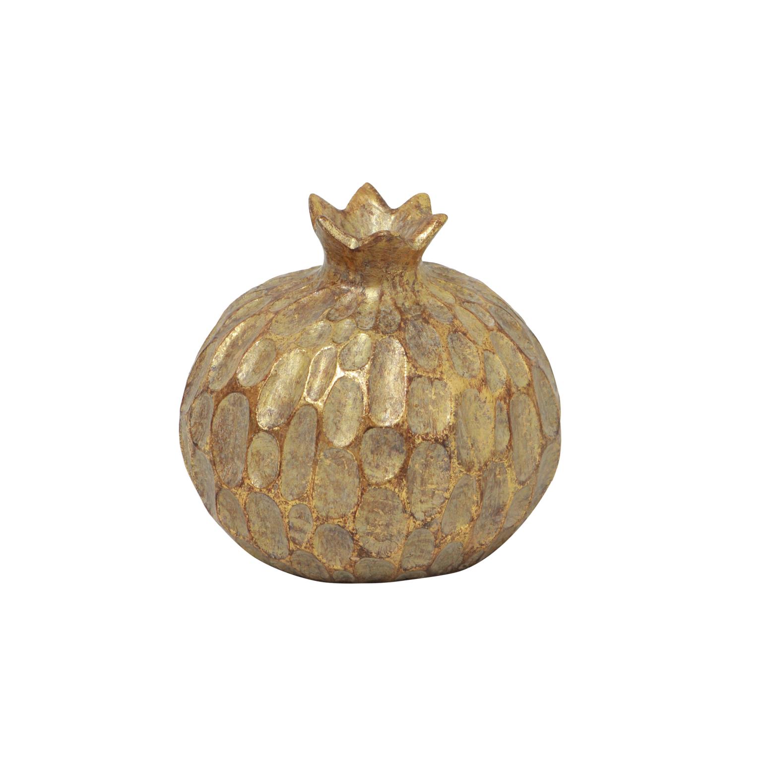 French Country Gold Pomegranate Decor