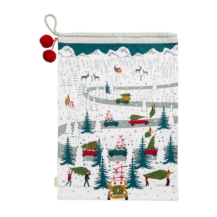 Sophie Allport Christmas Sack - Home For Christmas