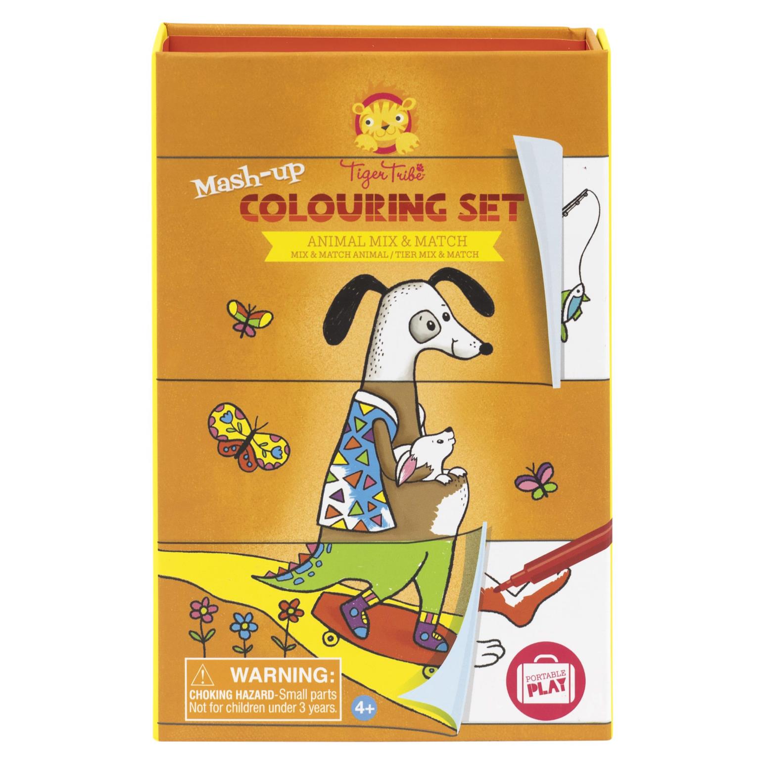 Voodle Mash-Up Colouring Set - Animal Mix & Match