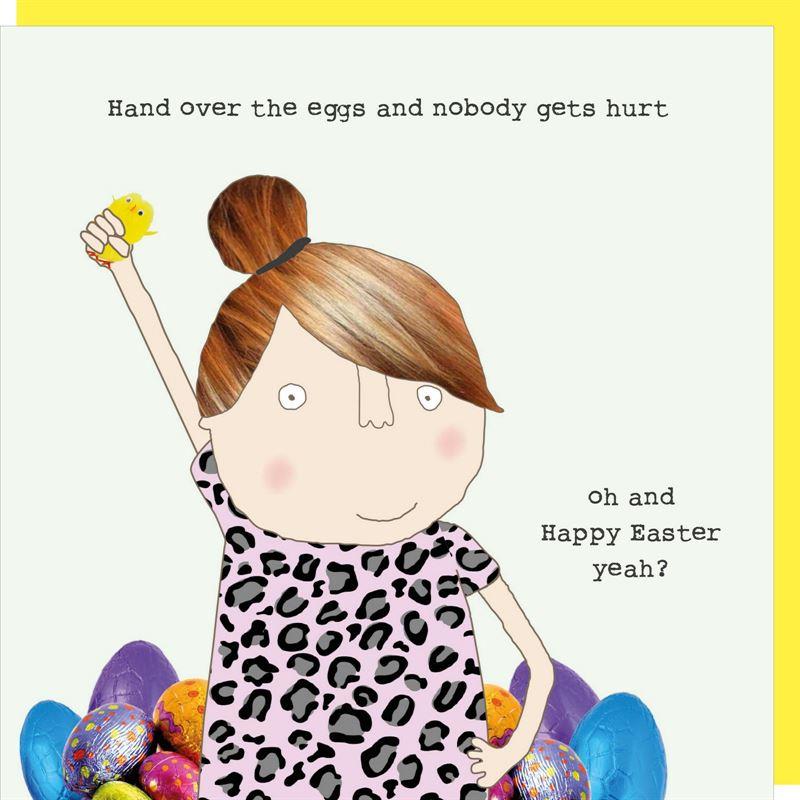 Rosie Made A Thing Hand Over Easter Card