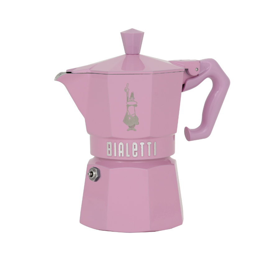 Bialetti Moka Exclusive Pink 3 Cup