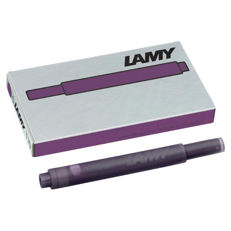 Lamy Le T10 Ink Cartridges Violet Blackberry