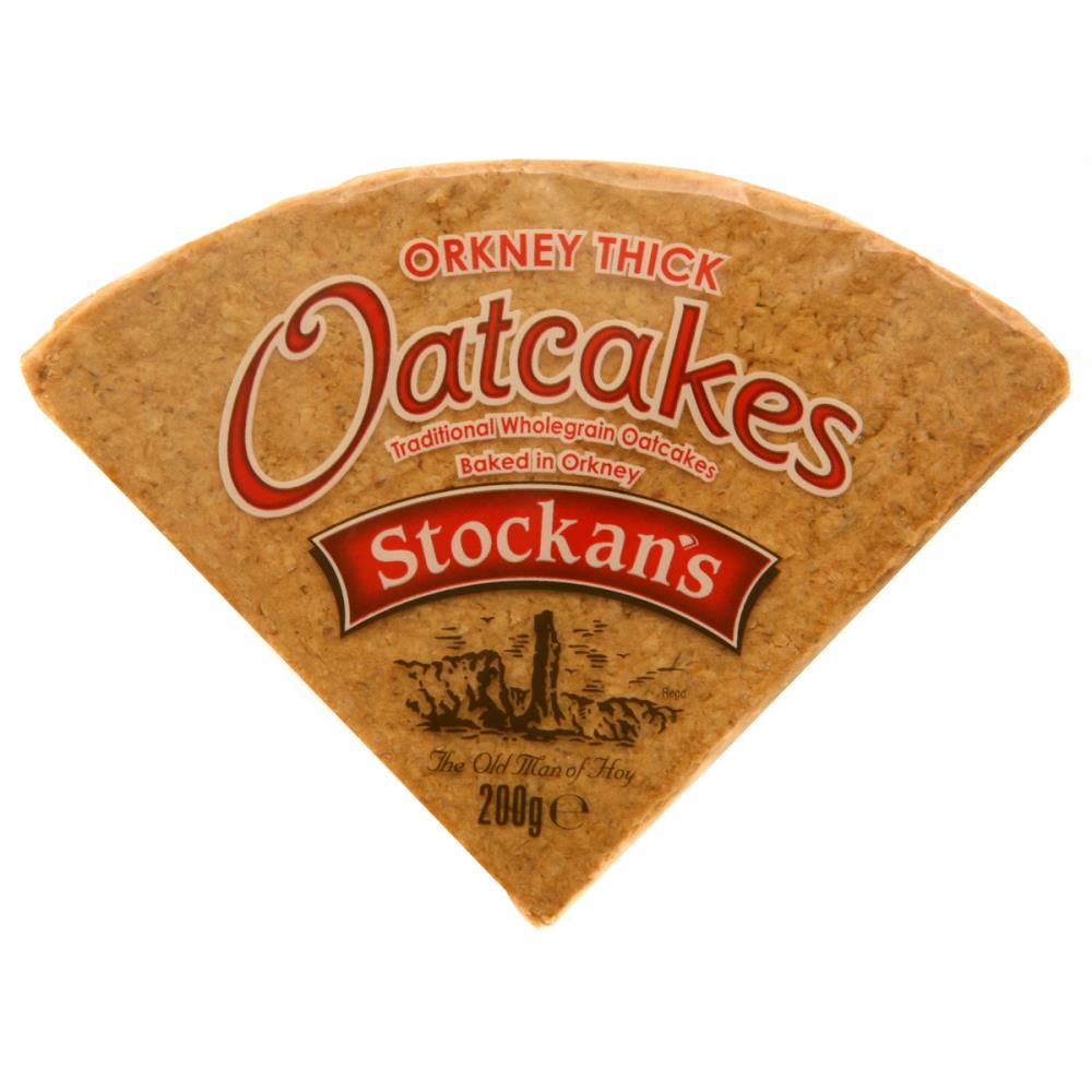 Stockan's Orkney Thick Triangular Oatcakes 200g