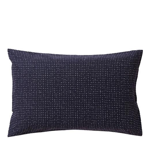 Città Inku Organic Cotton Linen Pillowcase Pair Midnight