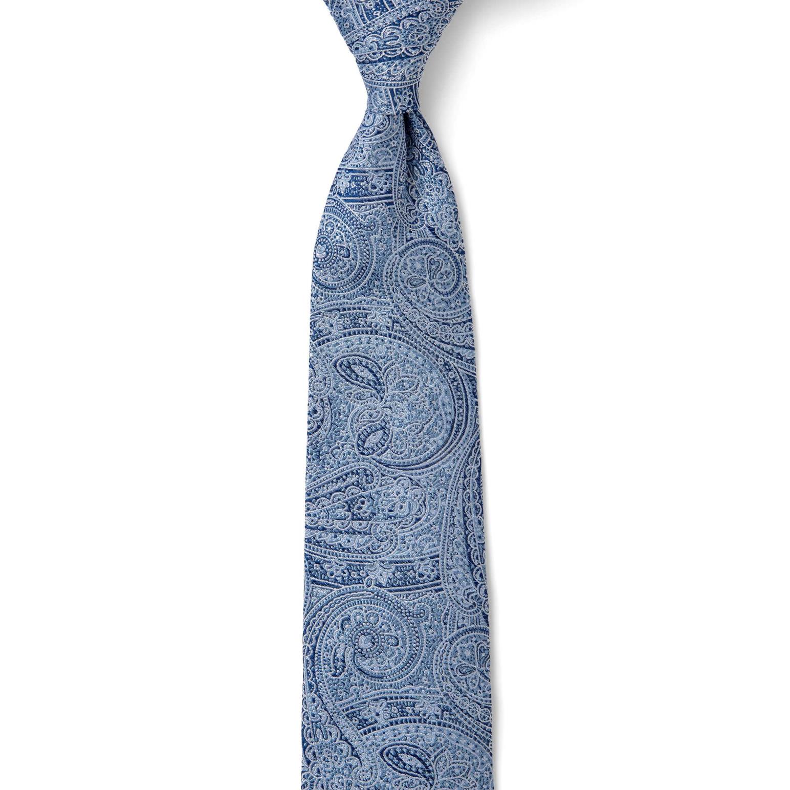 Cambridge Iris Paisley 7.5cm Tie