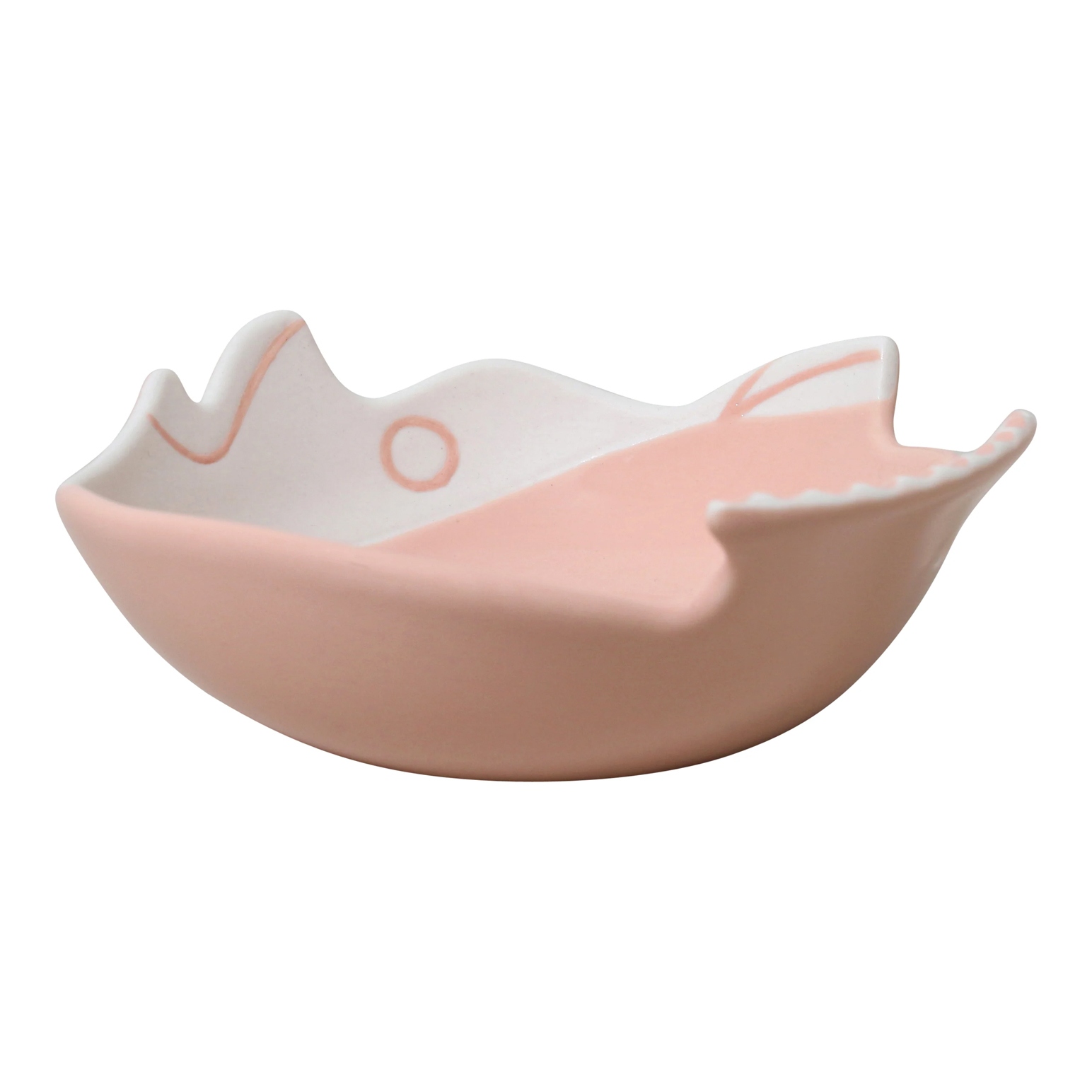 Robert Gordon Dyson Collection Coral Condiment Bowl