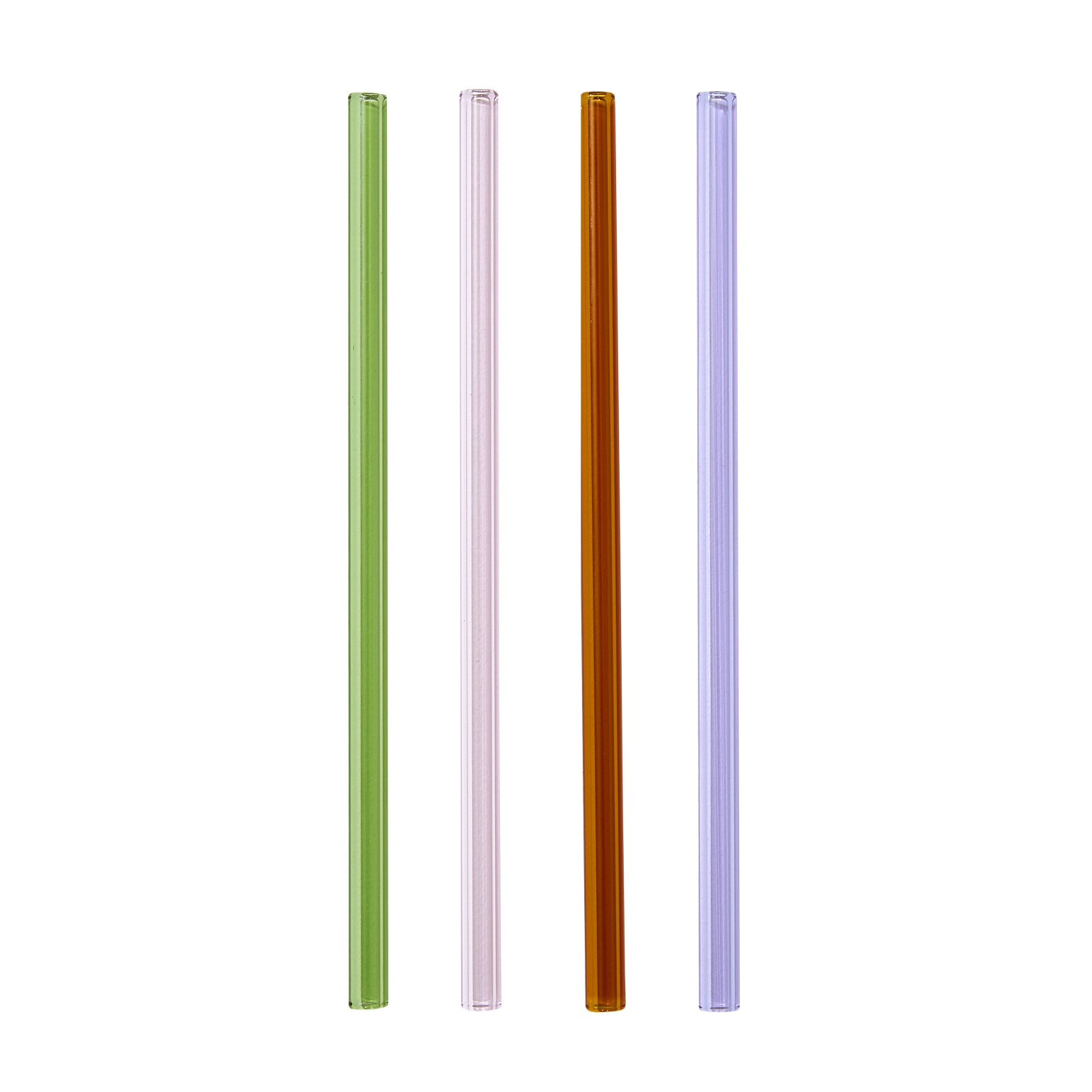 Fazeek Transparent Straws - Set of 4