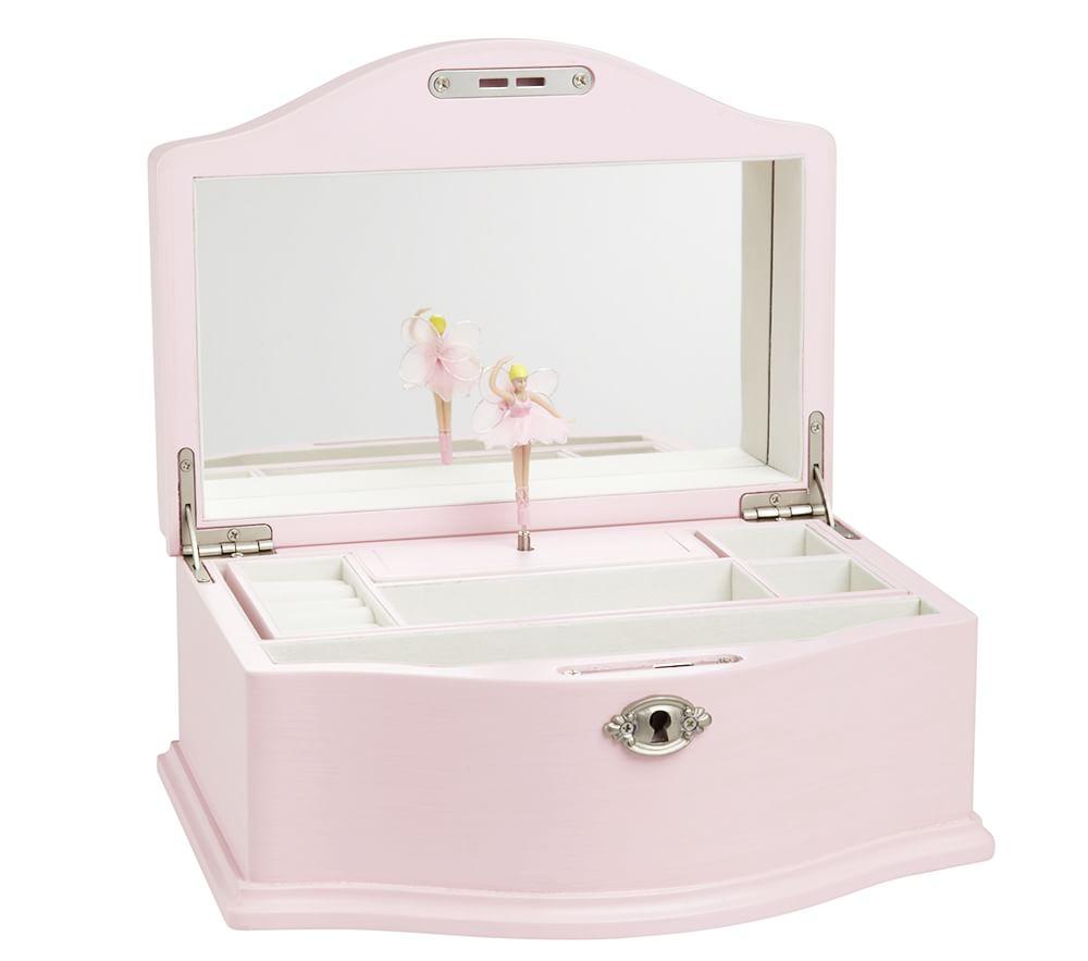 Pottery Barn Kids Abigail Jewelry Box Large Pink