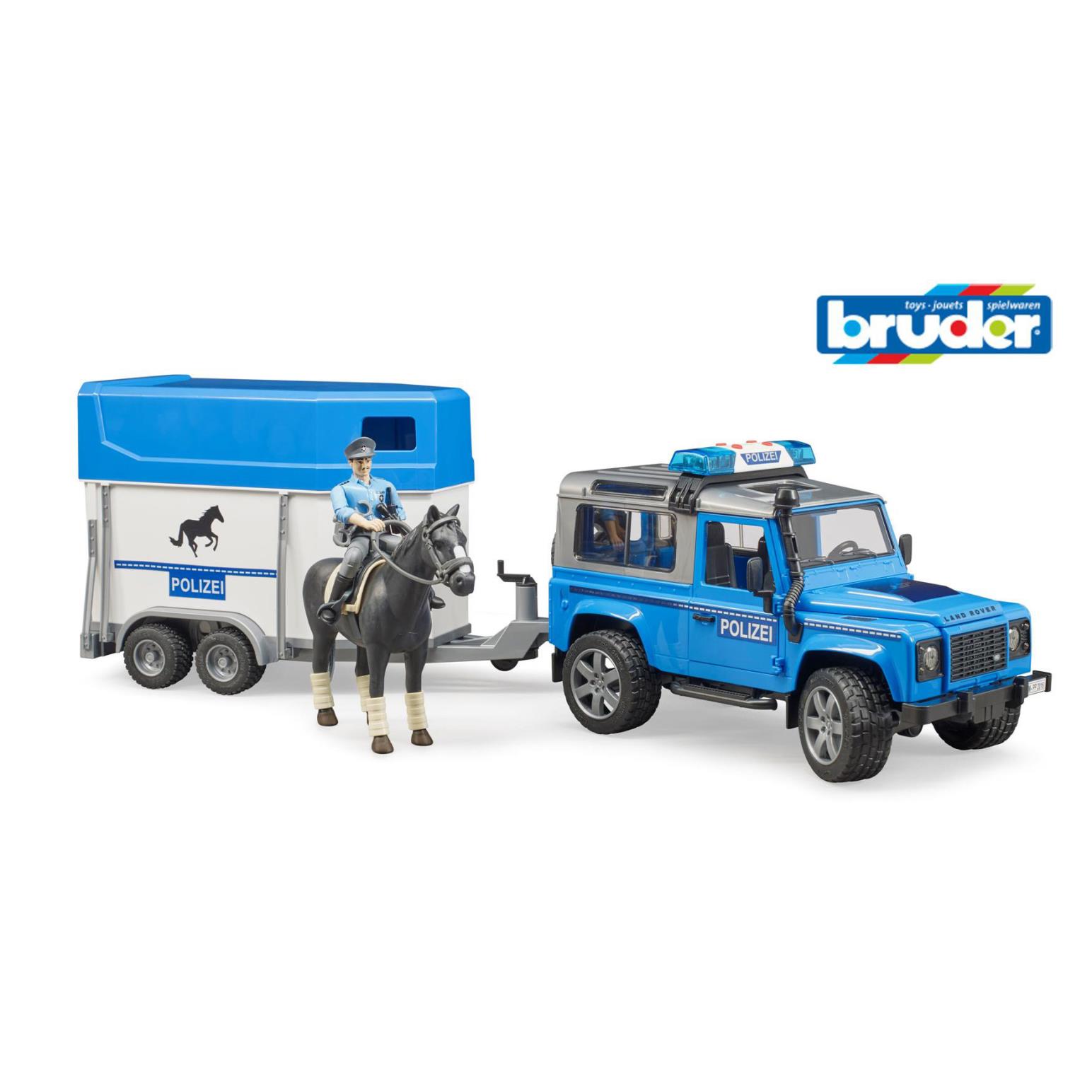 SSS Land Rover Police & Horse Float