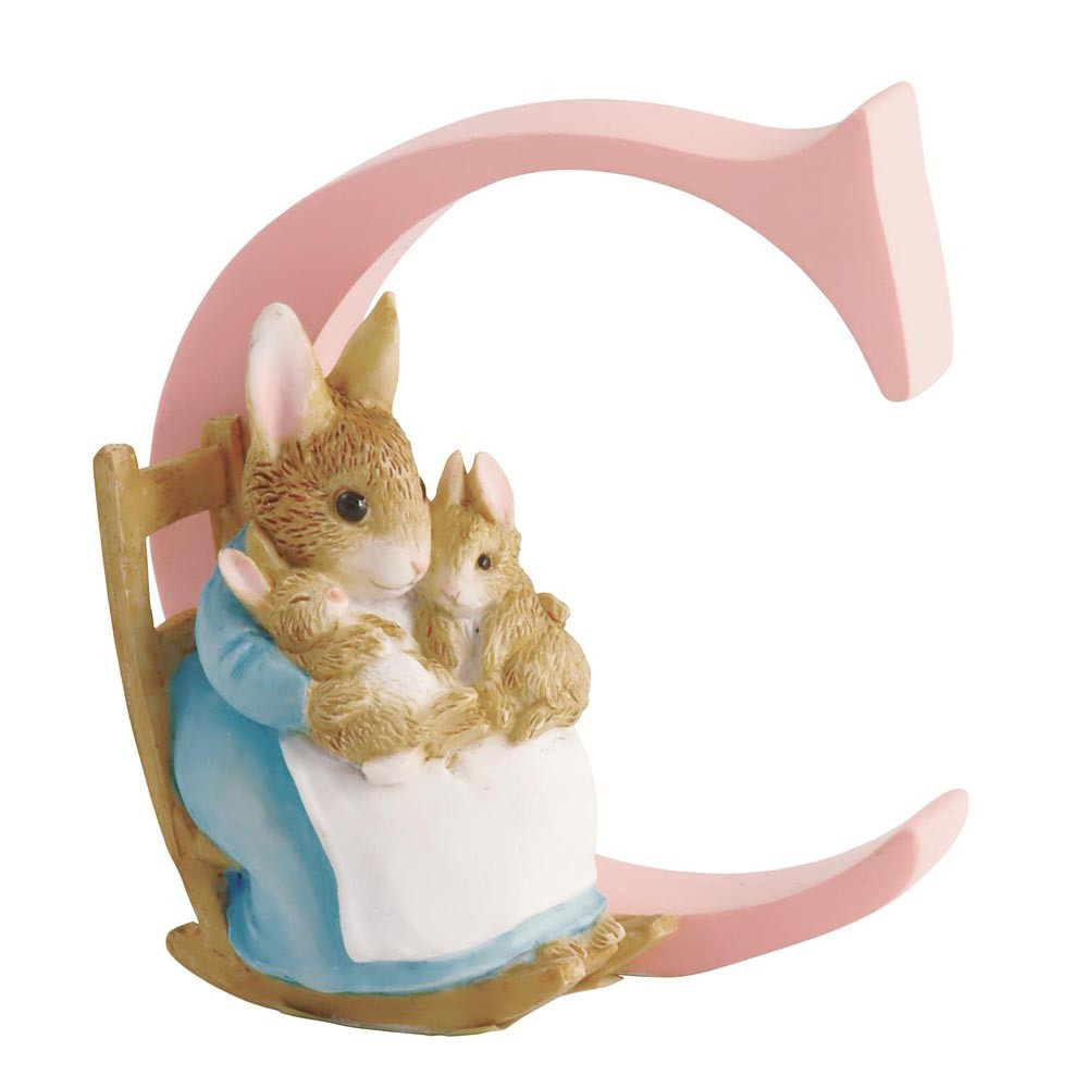 Beatrix Potter Alphabet C - Mrs Rabbit and Bunnies