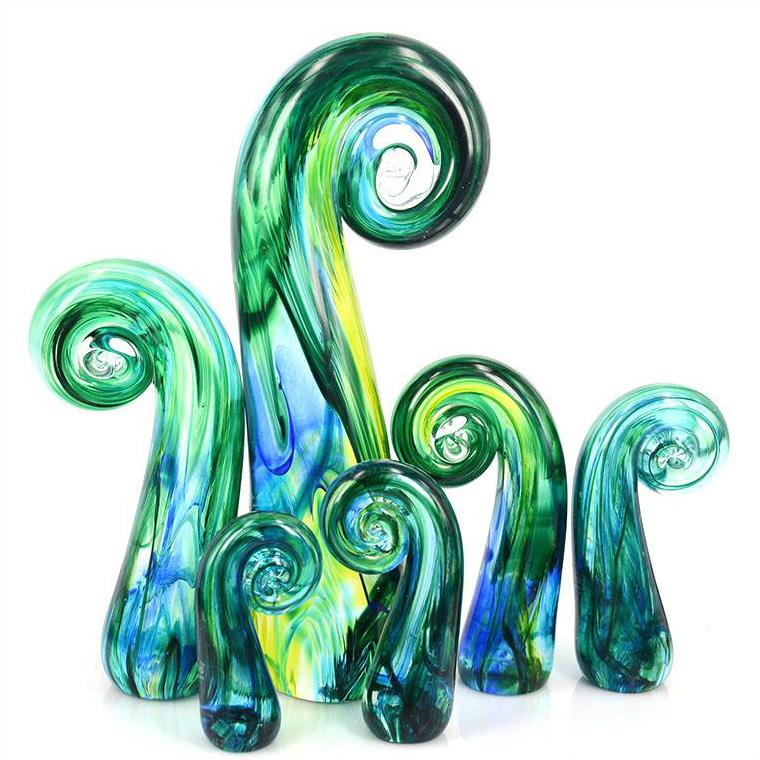 Venus Hot Glass Koru - Large 85mm