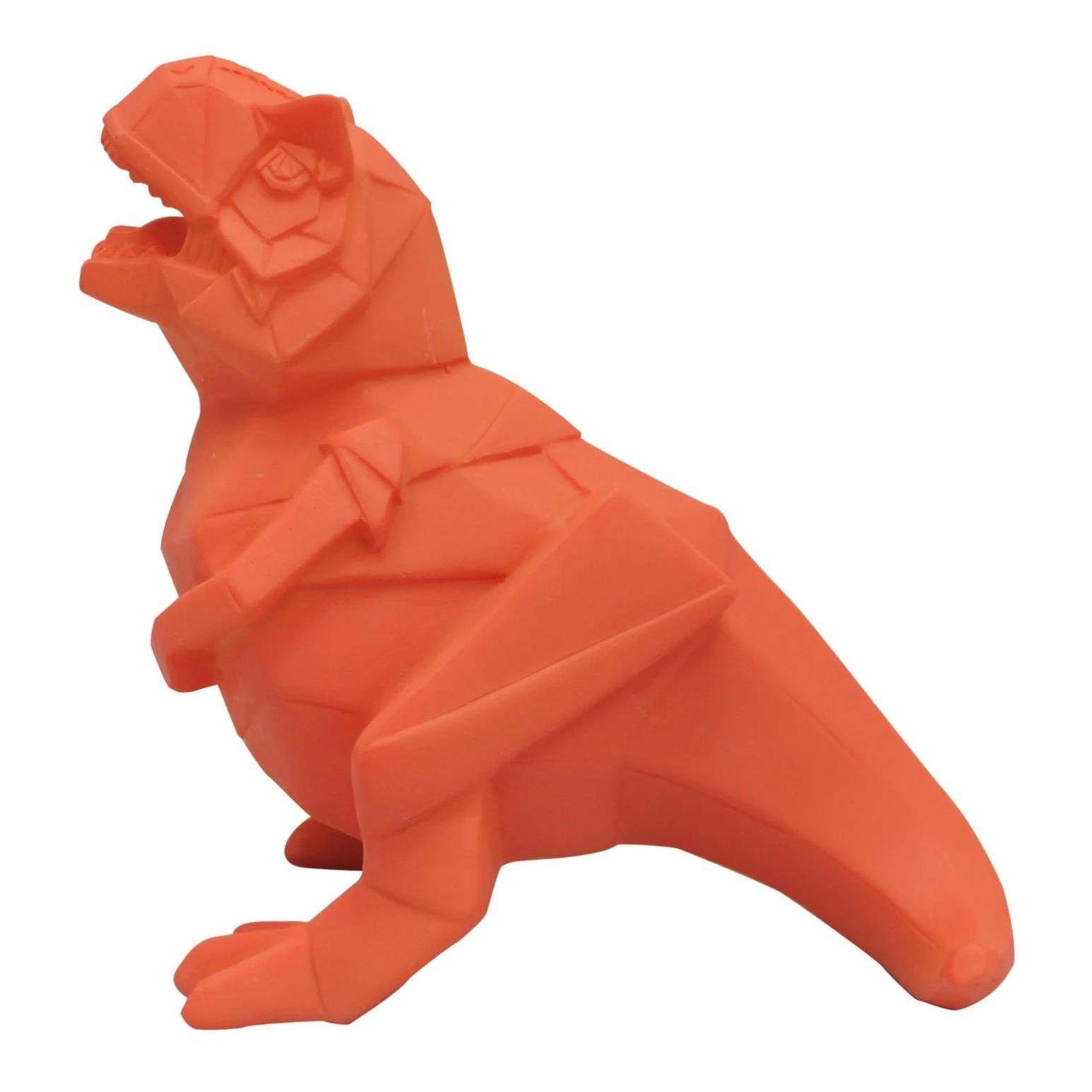 House Of Disaster Mini Led Lamp Dinosaur Orange