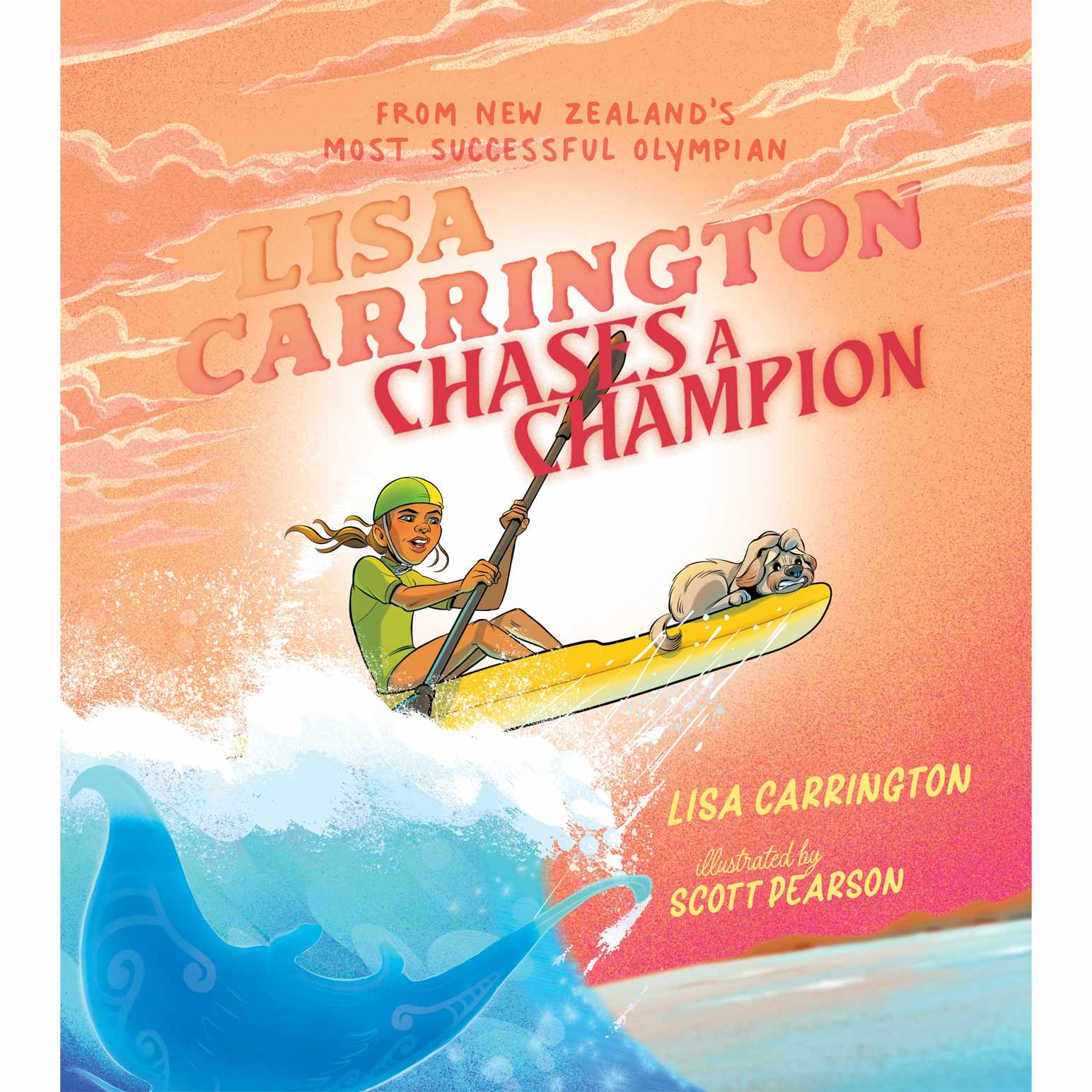 Lisa Carrington Chases a Champion