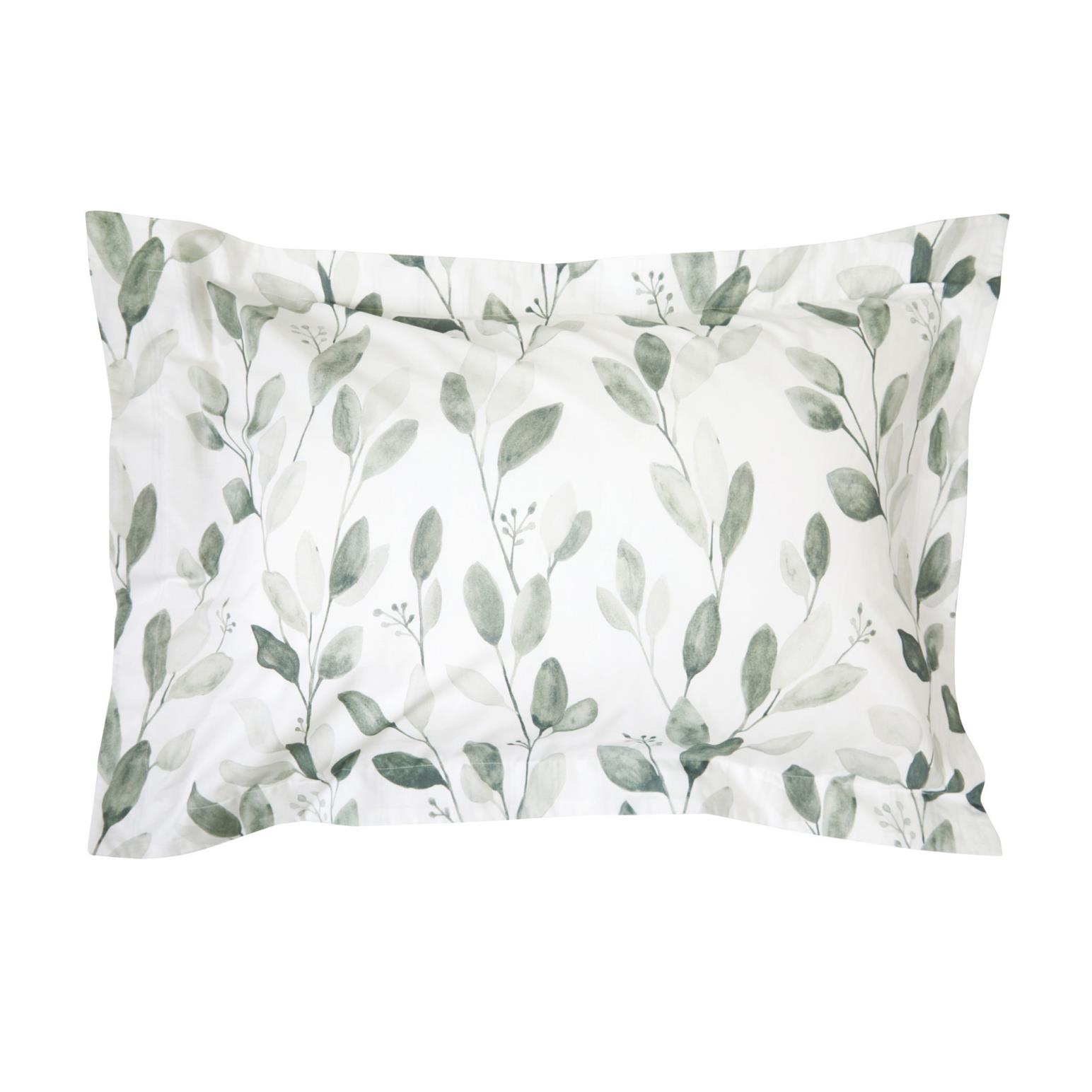 Wallace Cotton Evergreen Oxford Pillowcase Set