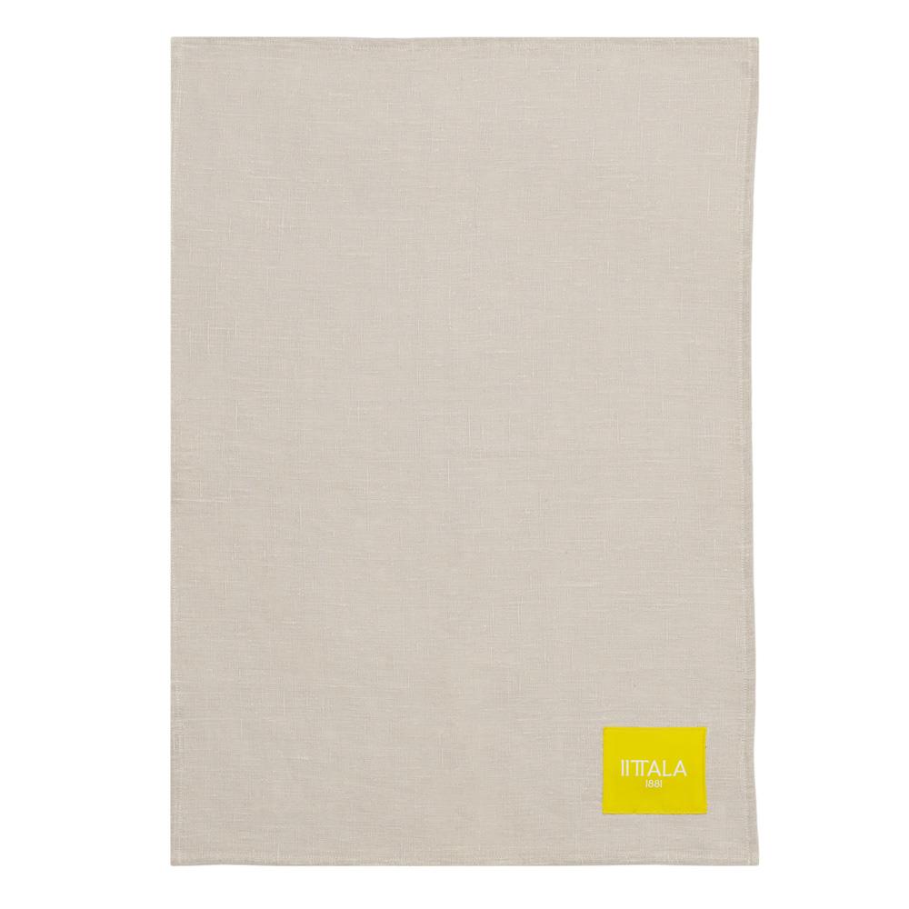 iittala Play Collection Tea Towel Beige Yellow