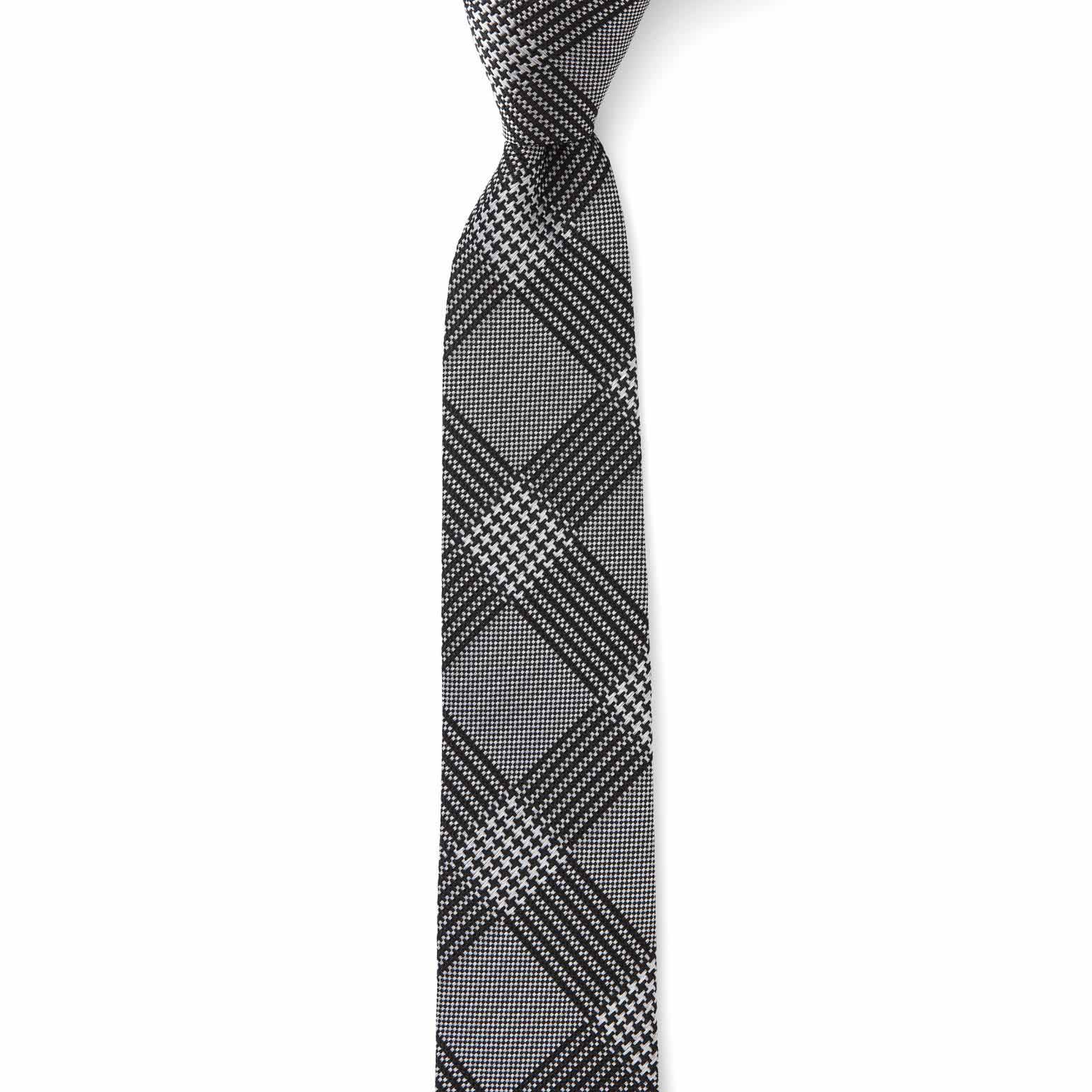 Uberstone Houndstooth Check 6cm Tie