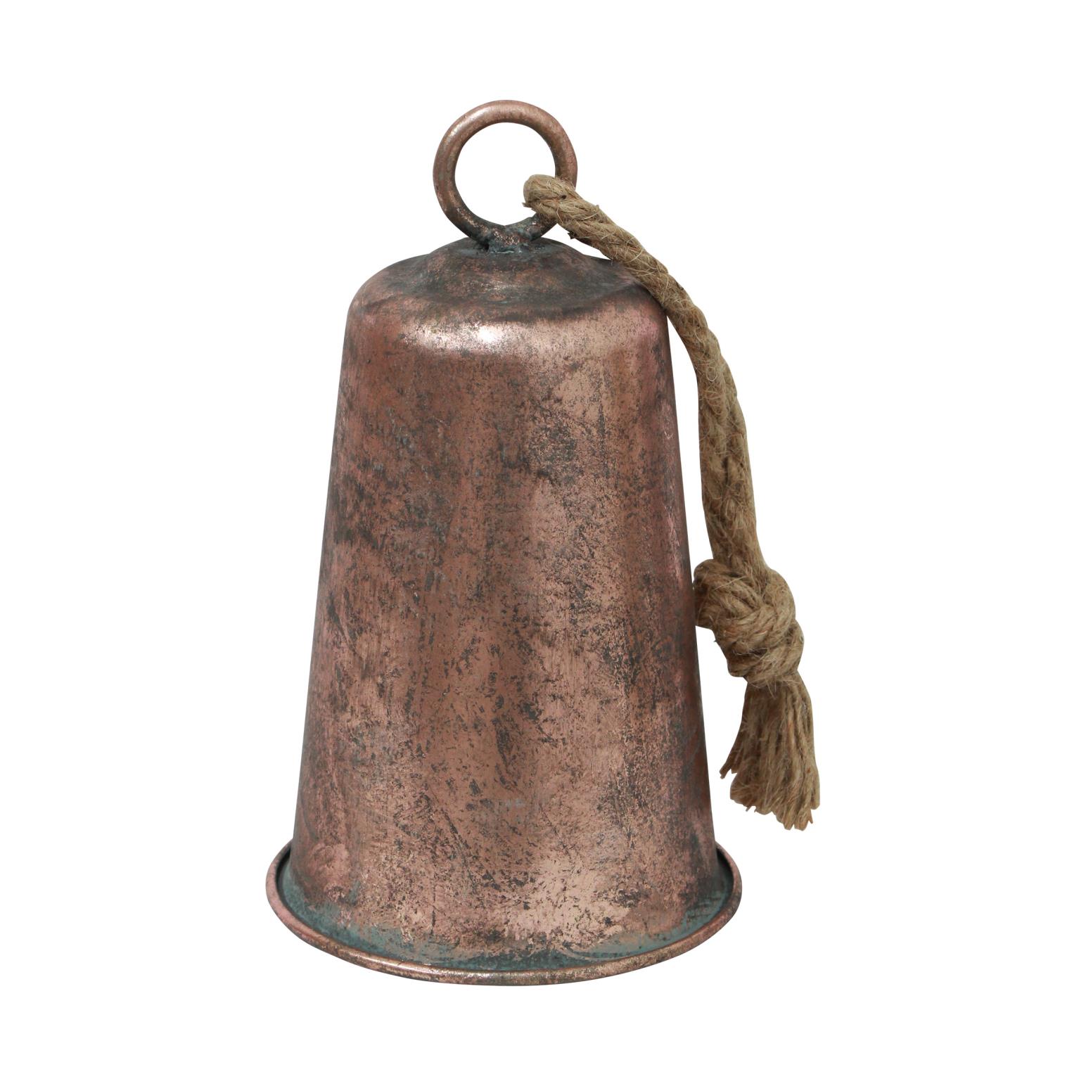 French Country Bronze Bell Tall