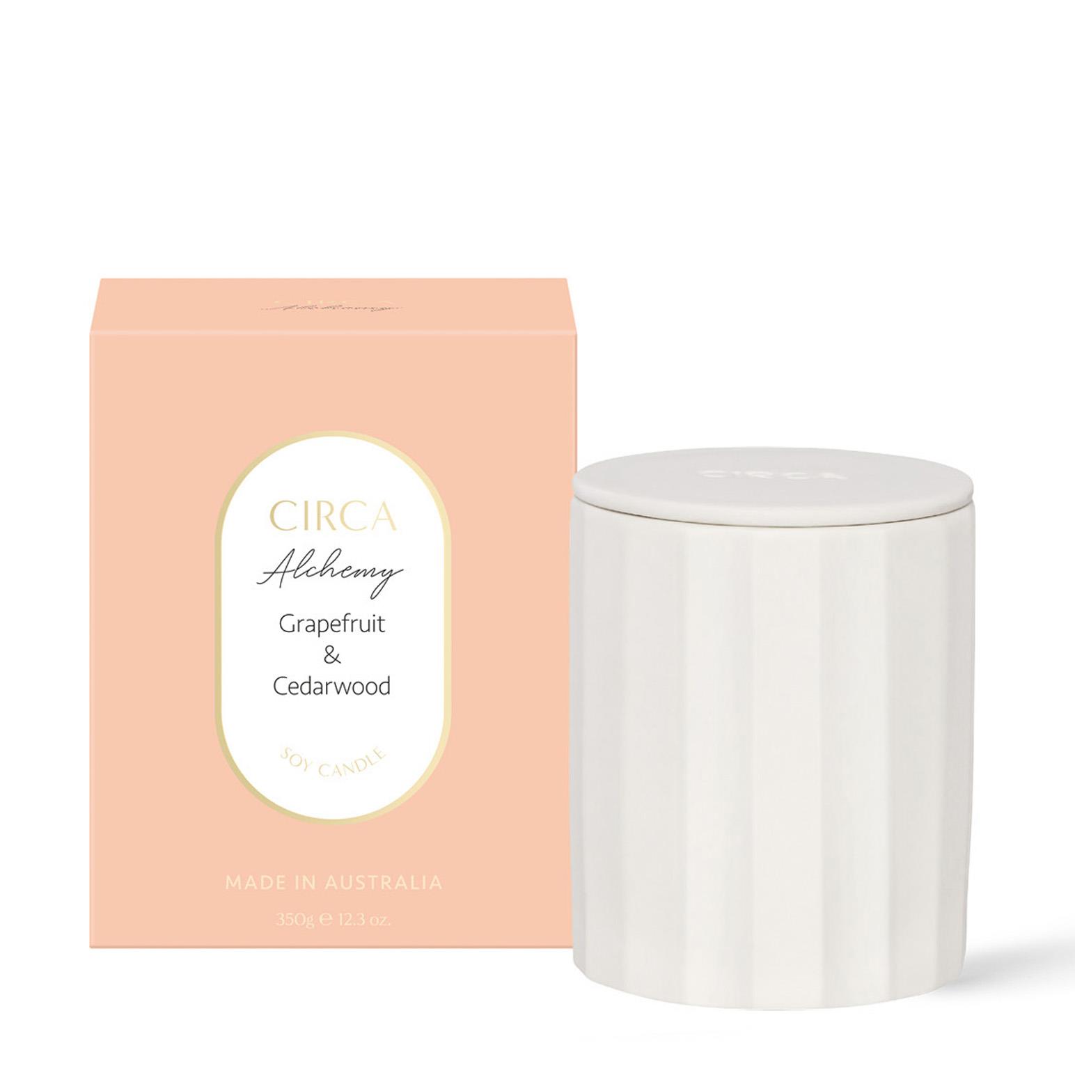 CIRCA Alchemy Grapefruit & Cedarwood Candle 350g