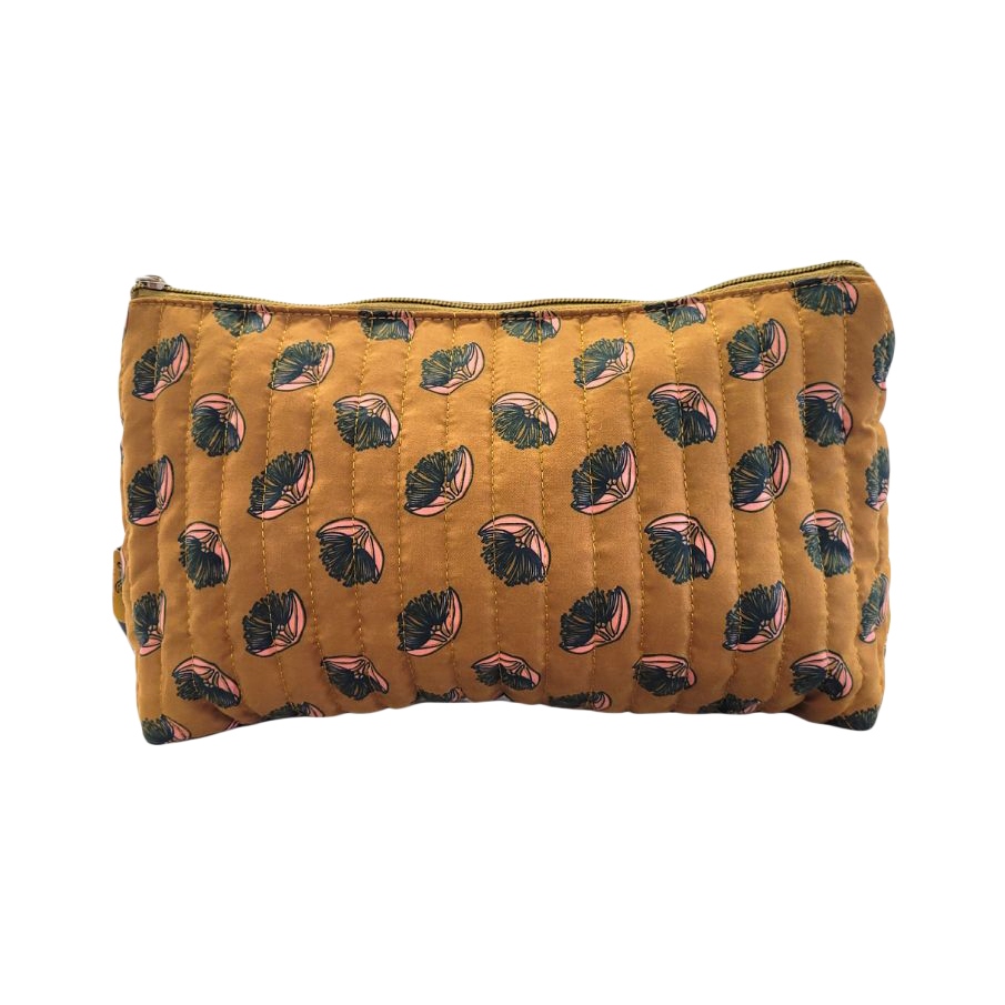 Ali Davies Cosmetic Bag - Mustard Large