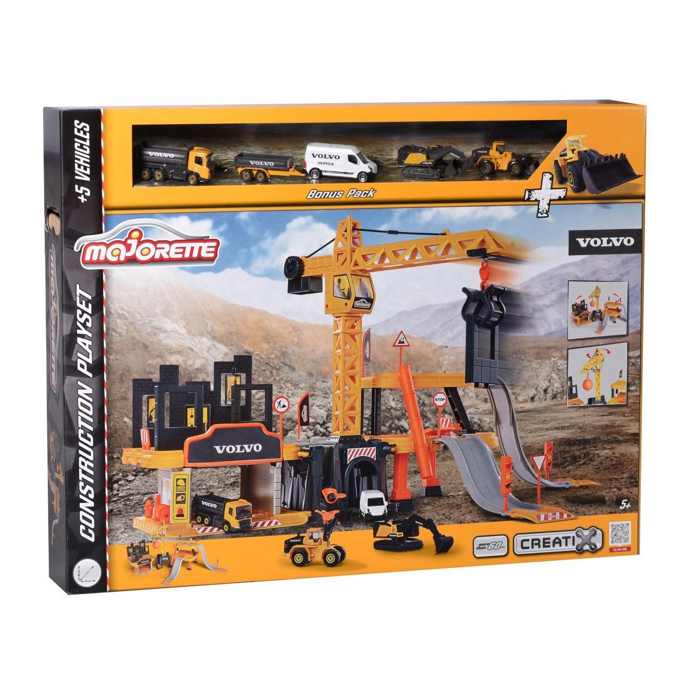 Majorette Volvo Contruction Big Play Set