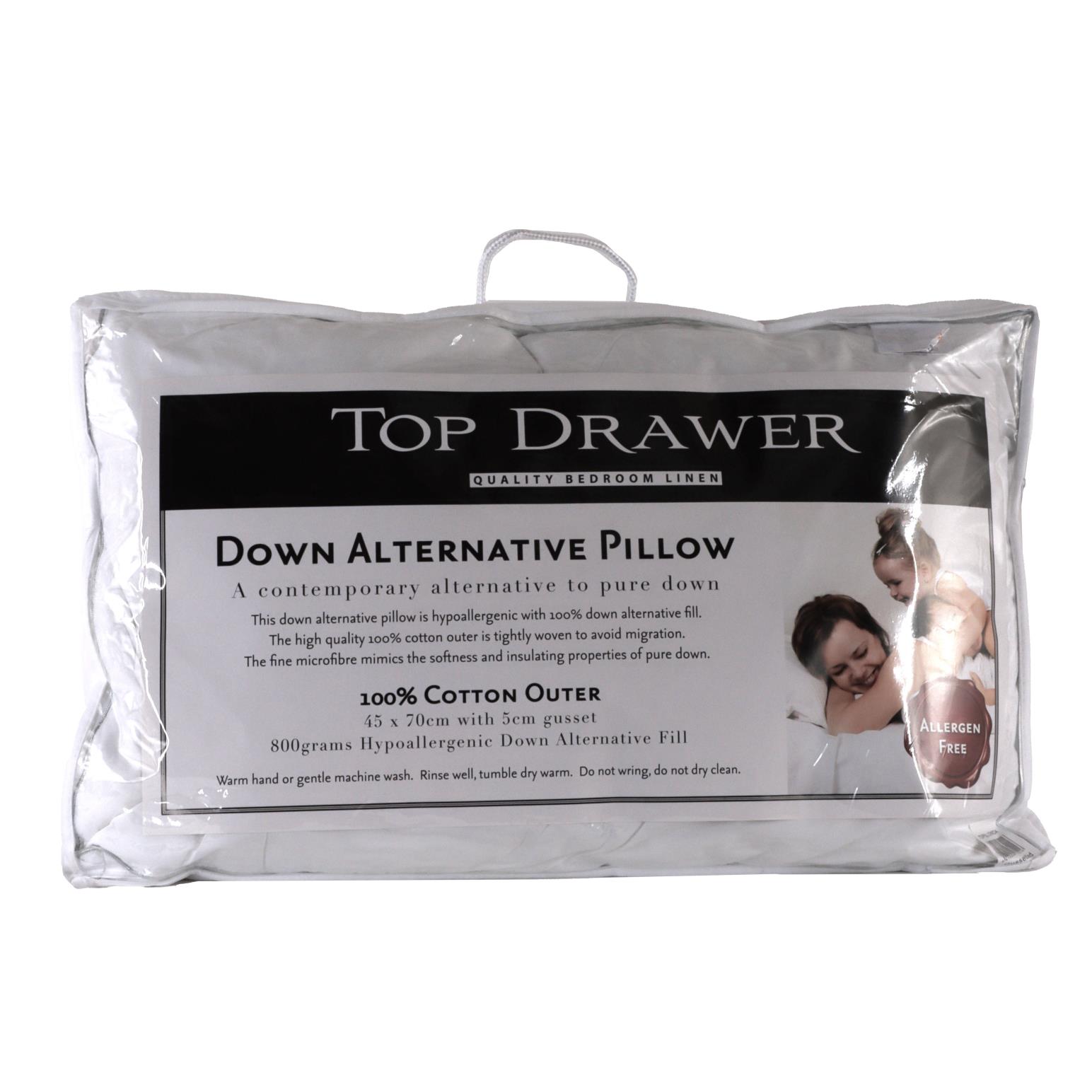 Top Drawer Down Alternative Pillow 800g