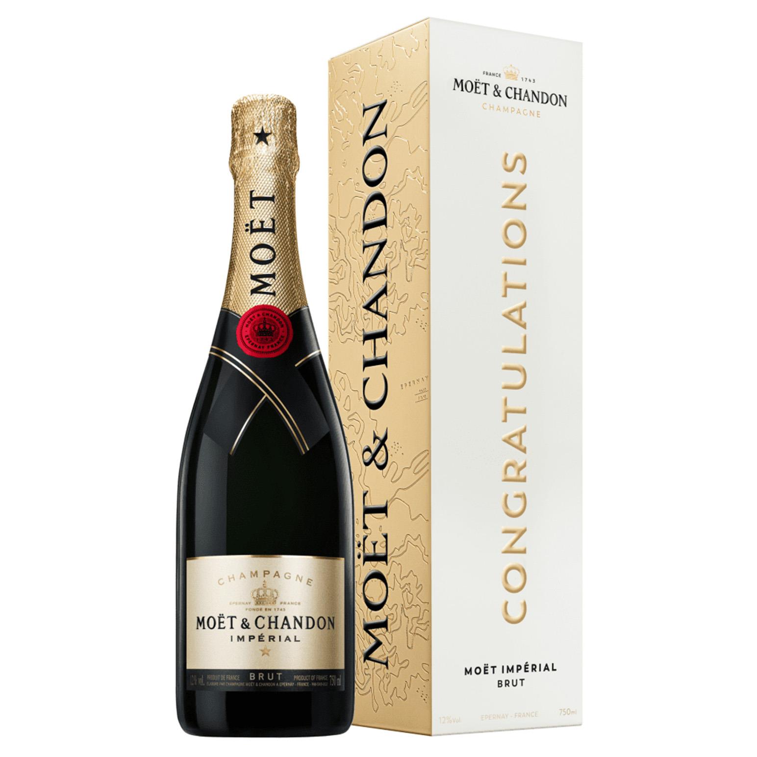 Moët & Chandon Congratulations Gift Box 750ml