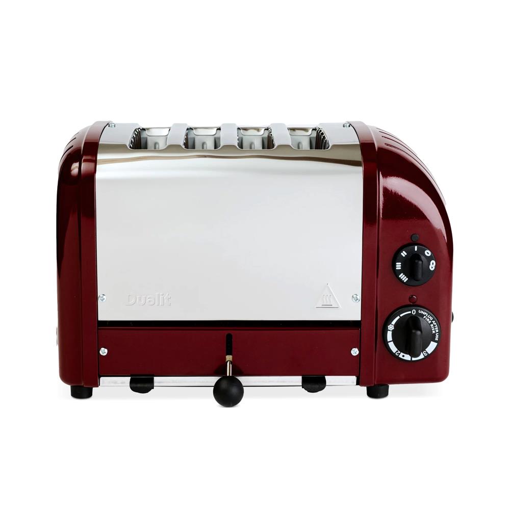 Dualit 4 Slice Toaster - Damson Burgundy