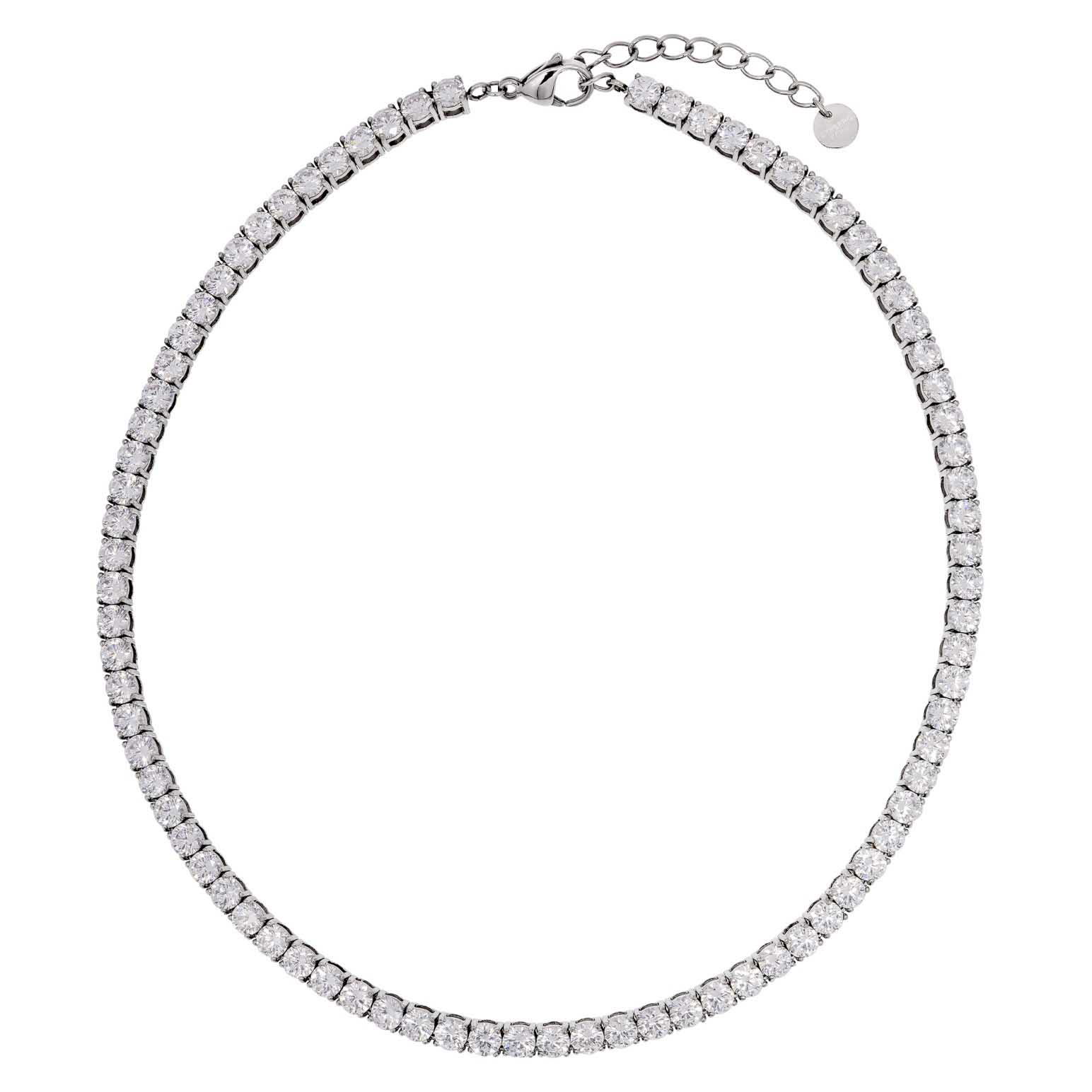 Dyrberg Kern Snake Ss Crystal Necklace