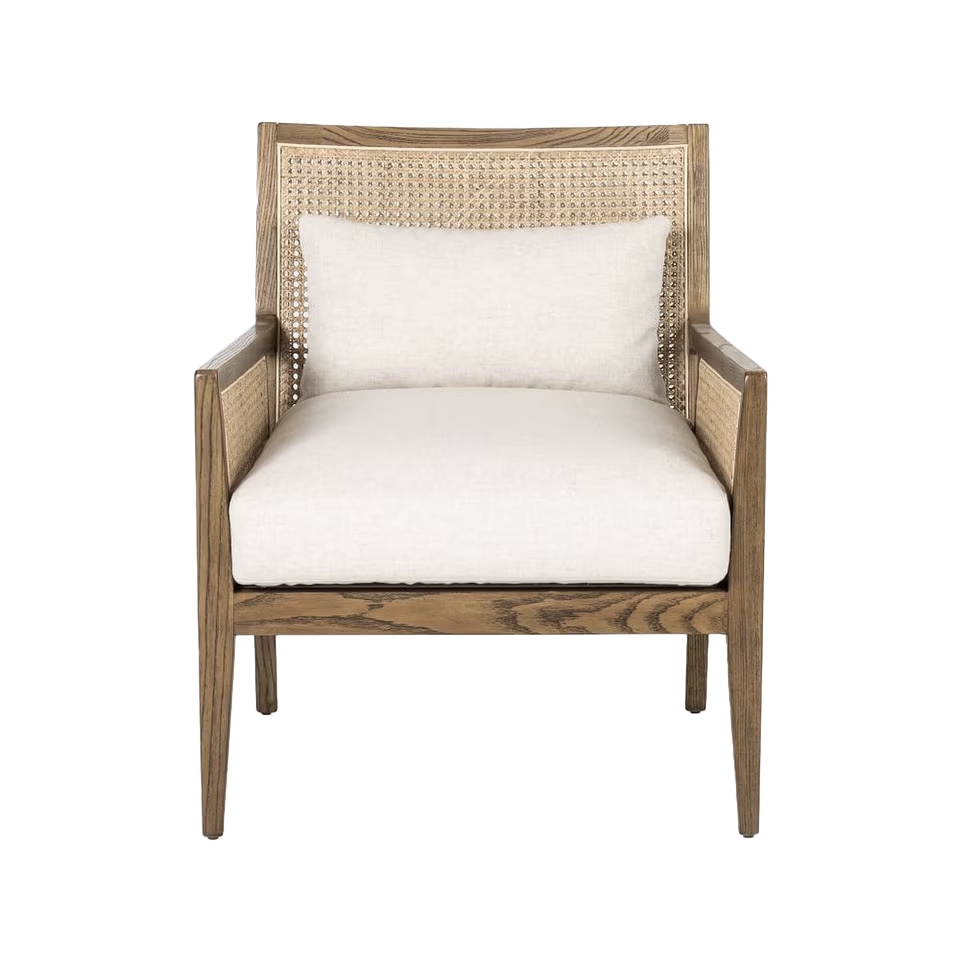 Pottery Barn Lisbon Cane Armchair