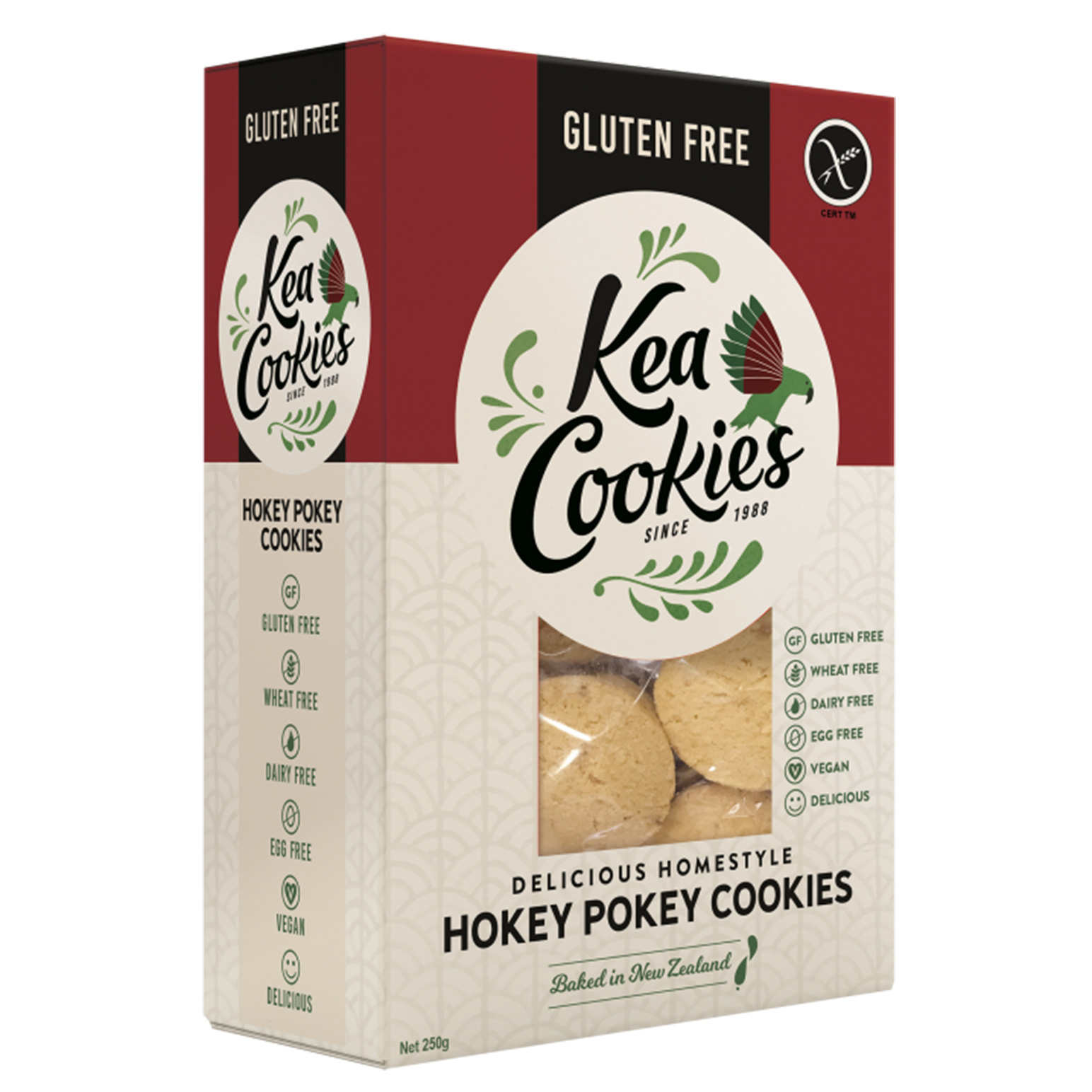 Kea Cookies GF Hokey Pokey 250g