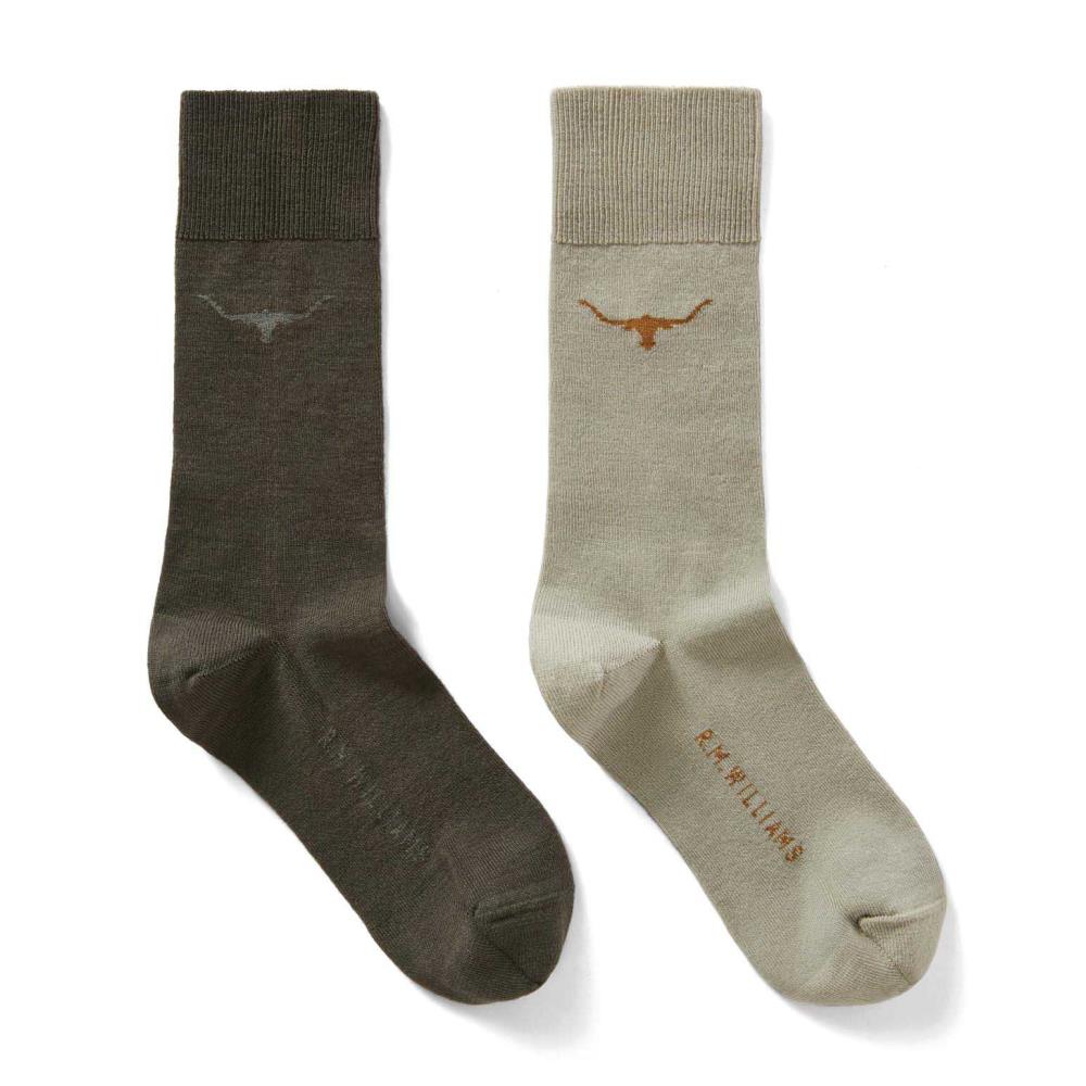 R.M. Williams Longhorn Socks - 2 Pack