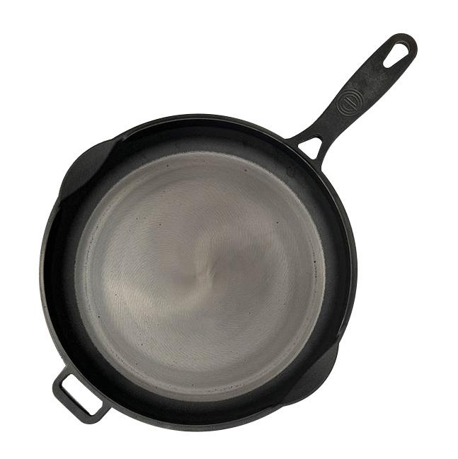 EngelElzen Classic Cast Iron Skillet/Lid