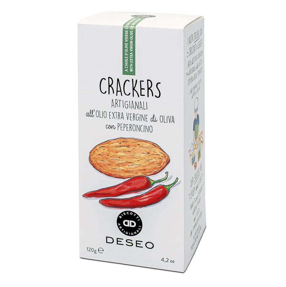 Deseo Crackers Chili Pepper 120g