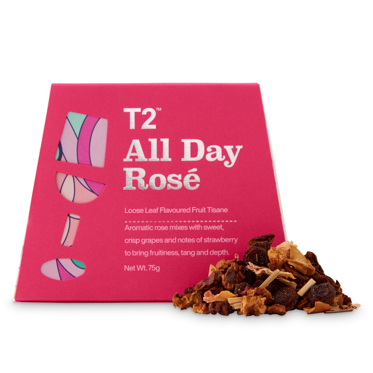 T2 All Day Rosé Loose Leaf Box 75g