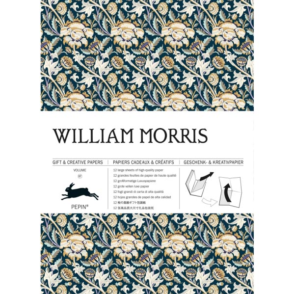 Vevoke Gift And Creative Papers Book-William Morris