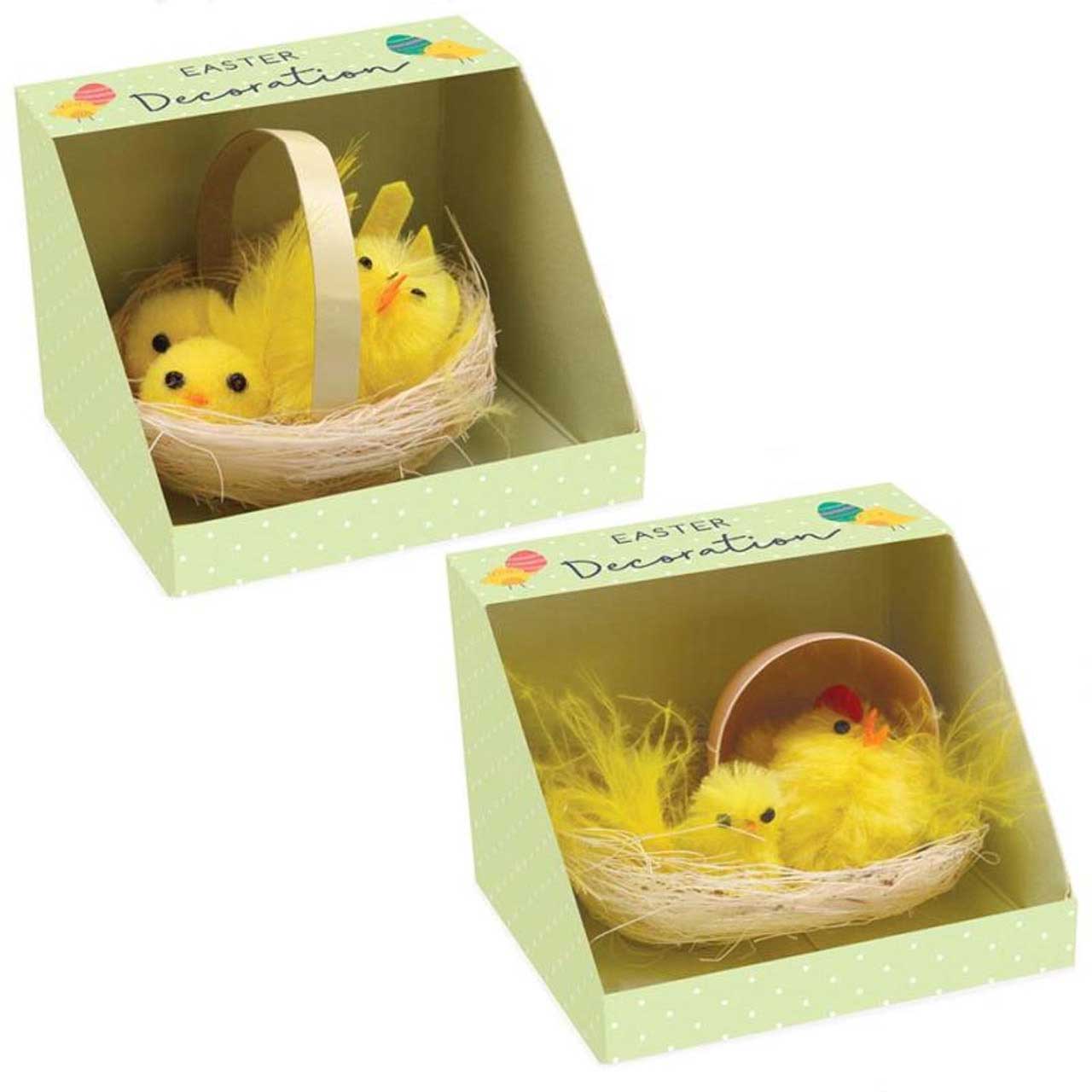 Image Gallery Easter: Chicks in Basket - Assorted