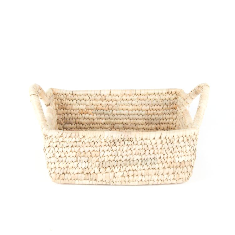 Trade Aid Date Palm Tray Basket 31.5 x 23 x 13cm