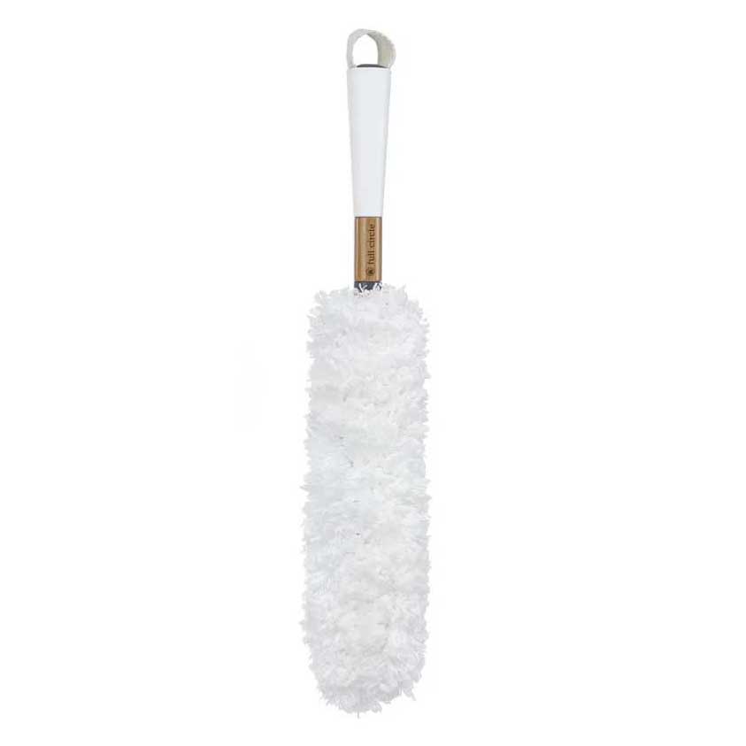 Full Circle Dust Whisper Microfibre Duster - White