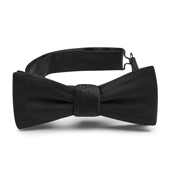 M.J. Bale Mauricio Black Bow Tie