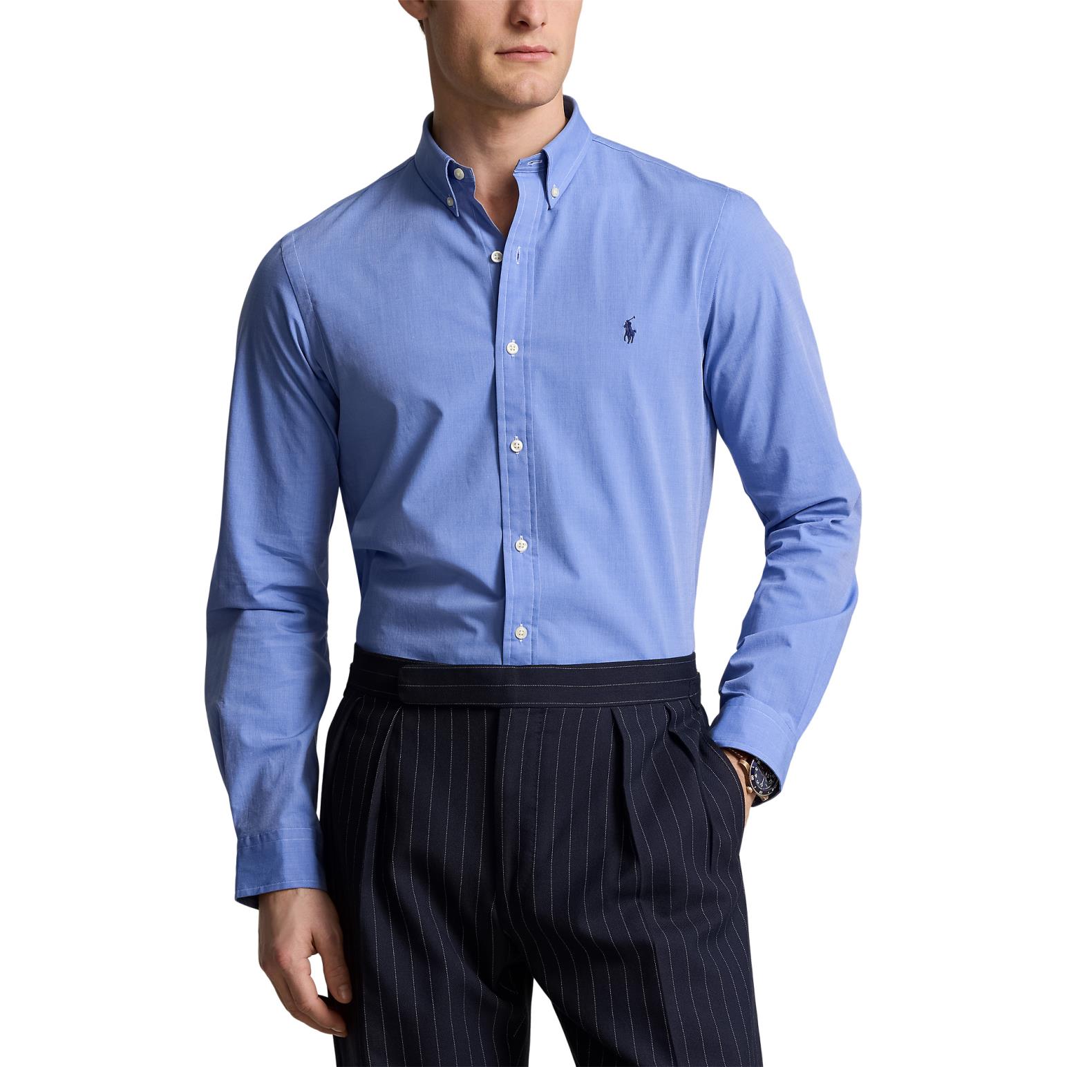 Polo Ralph Lauren Slim Fit Stretch End-On-End Shirt