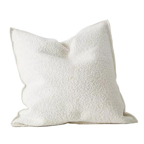 Weave Home Alberto Boucle Textured Plain Cushion 50cm x 50cm