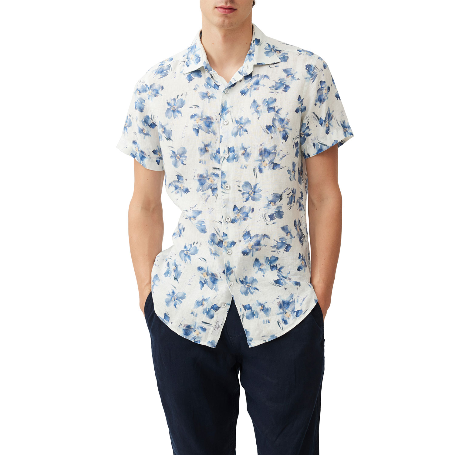 Rodd & Gunn Portland Island Ss Sports Fit Shirt