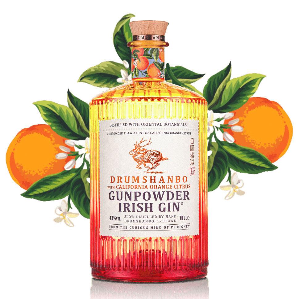 Drumshanbo Gunpowder Gin Californian Orange 43% 700ml