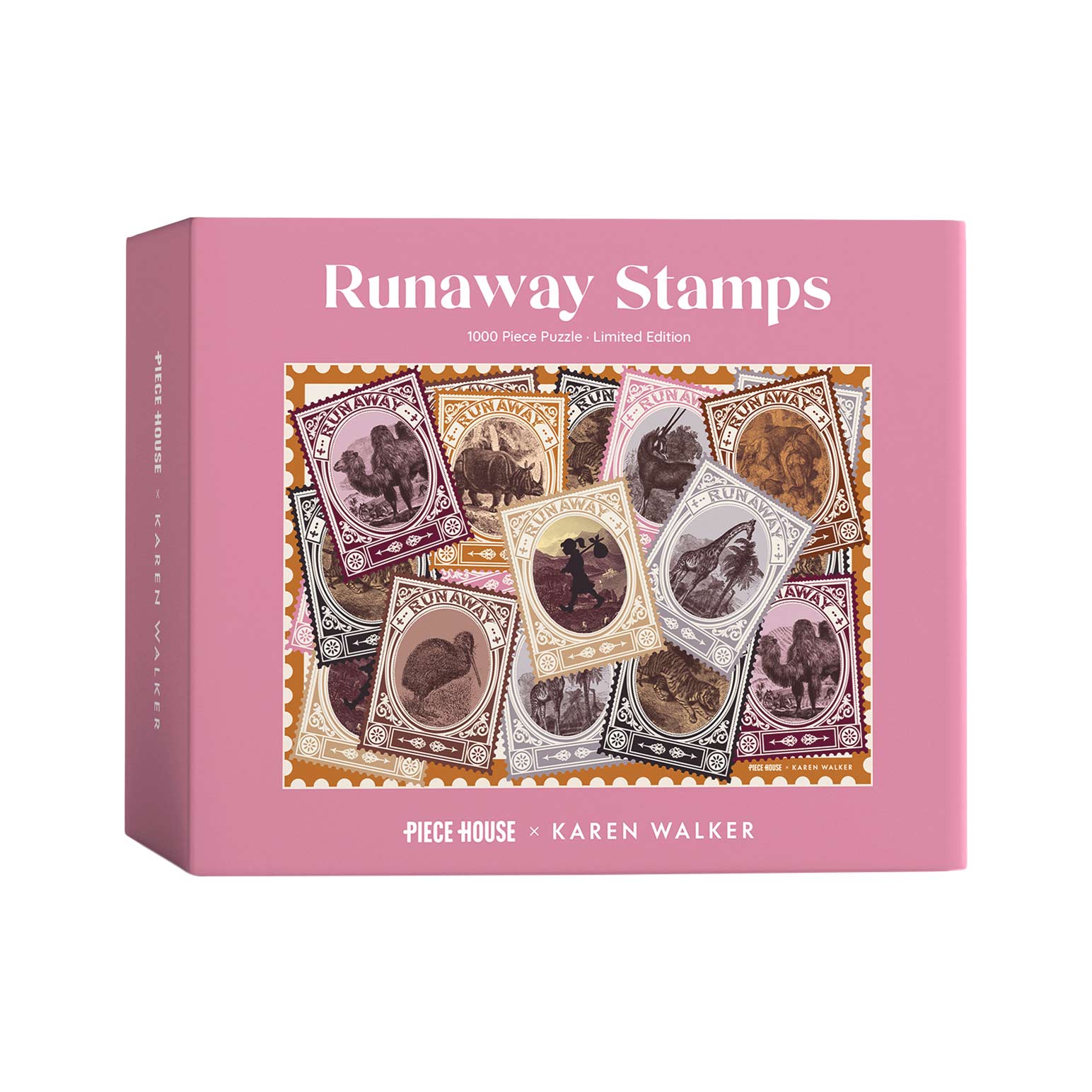 Piece House x Karen Walker Runaway Stamps Jigsaw Puzzle